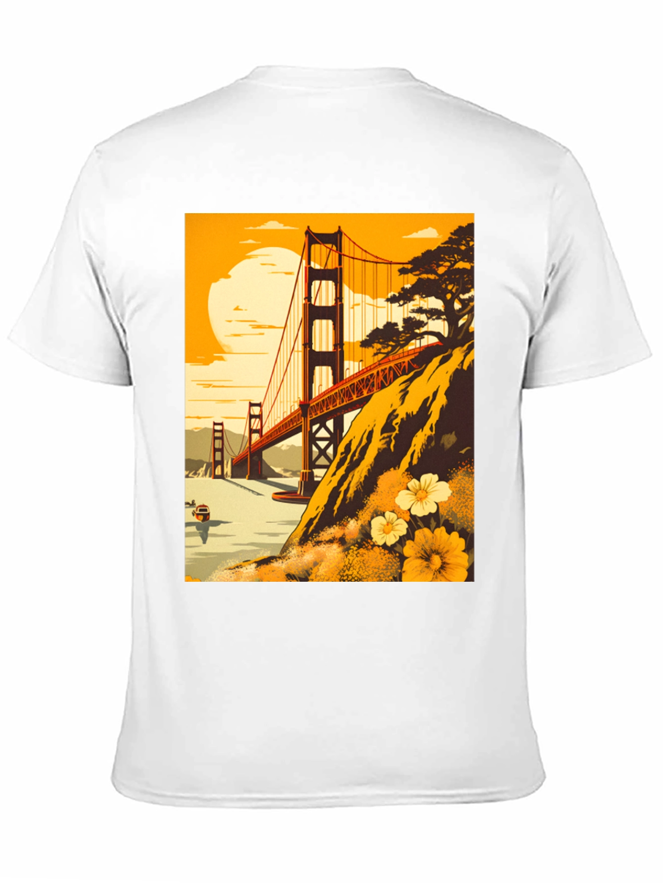 Golden Gate Bridge Graphic Tee