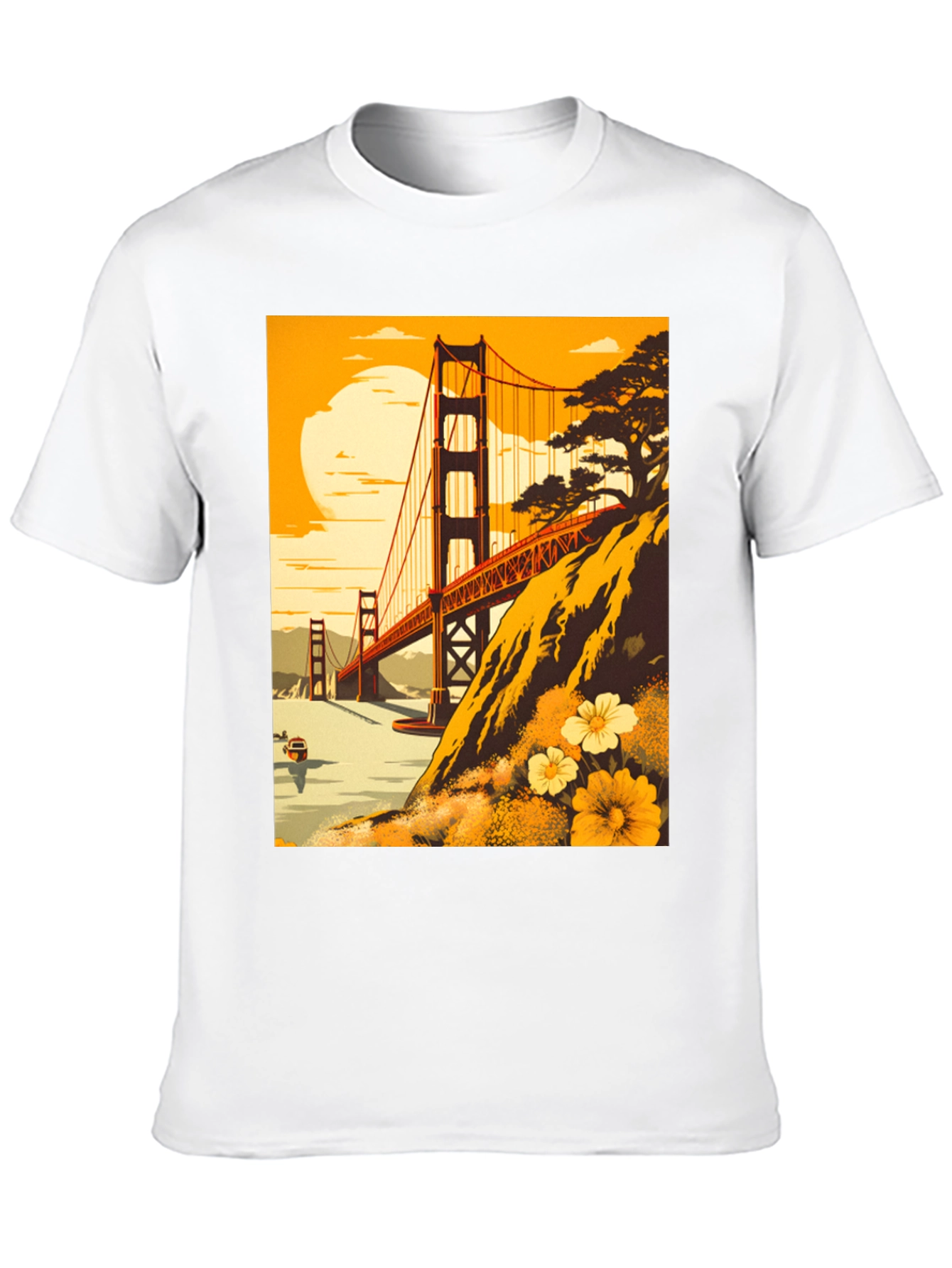 Golden Gate Bridge Graphic Tee