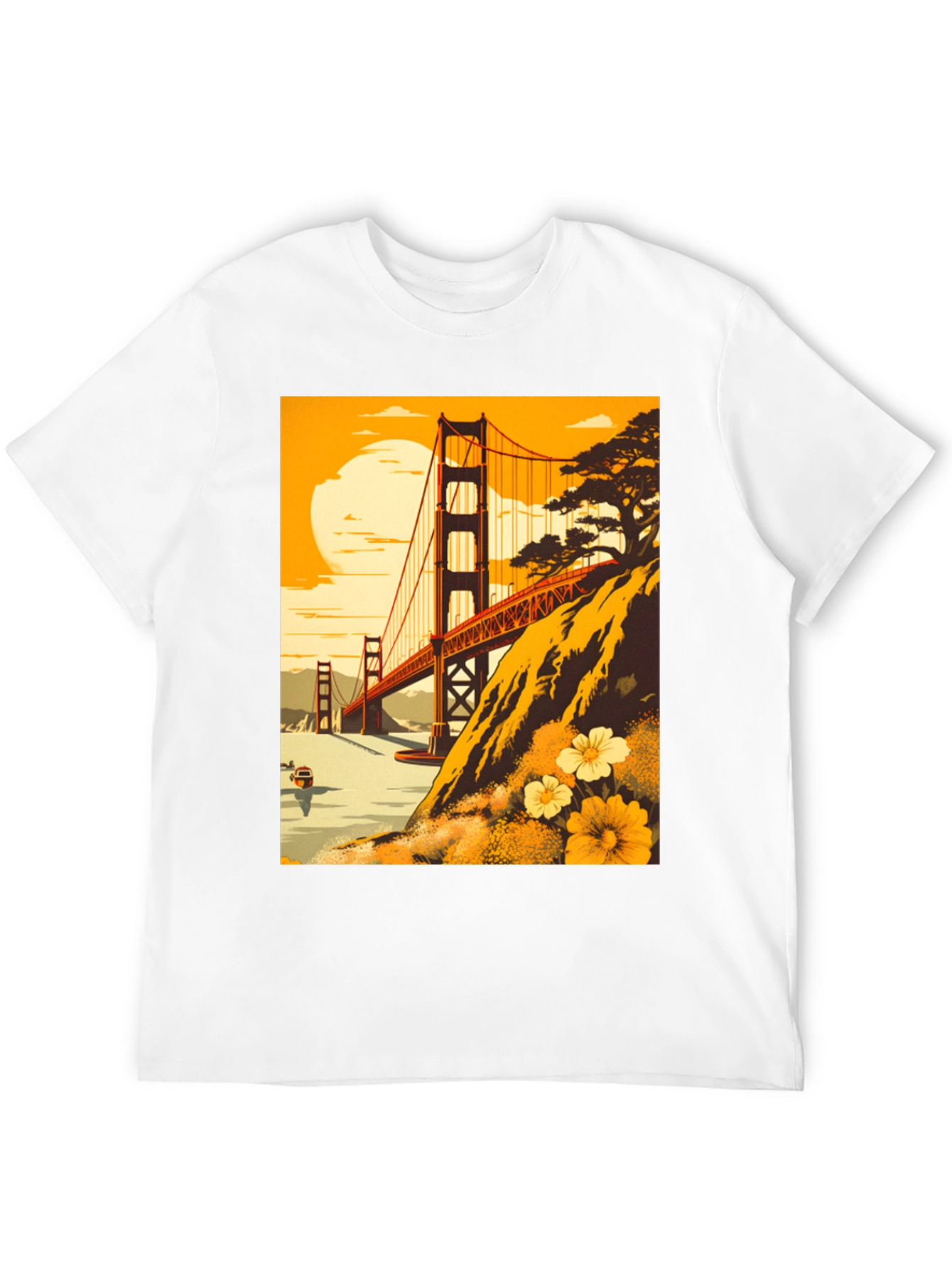 Golden Gate Bridge Graphic Tee