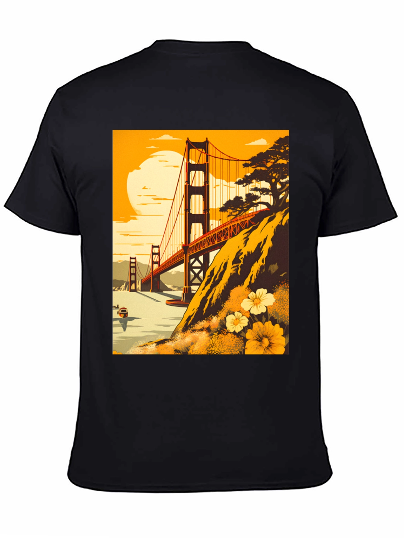 Golden Gate Bridge Graphic Tee