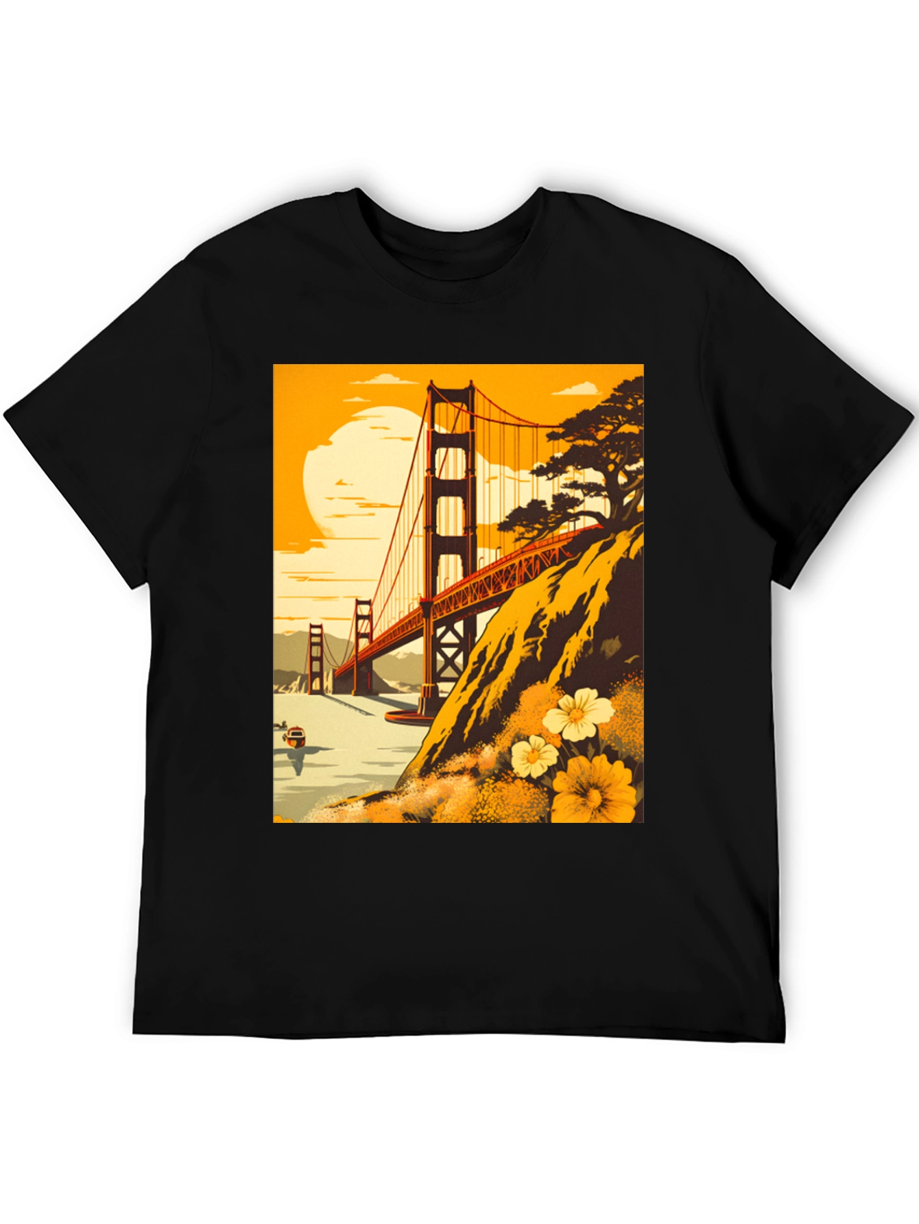 Golden Gate Bridge Graphic Tee