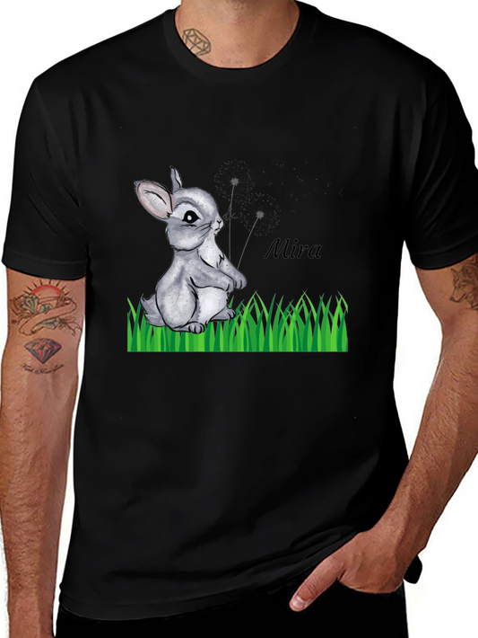 Cute Bunny T-Shirt - Mira Design