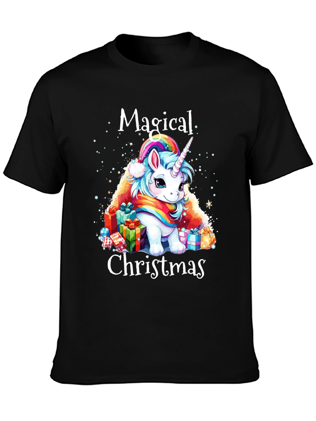 Magical Christmas Unicorn T-Shirt