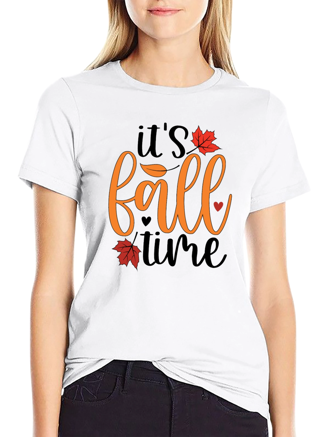 Its Fall Time Graphic Tee - Autumn Season Shirt