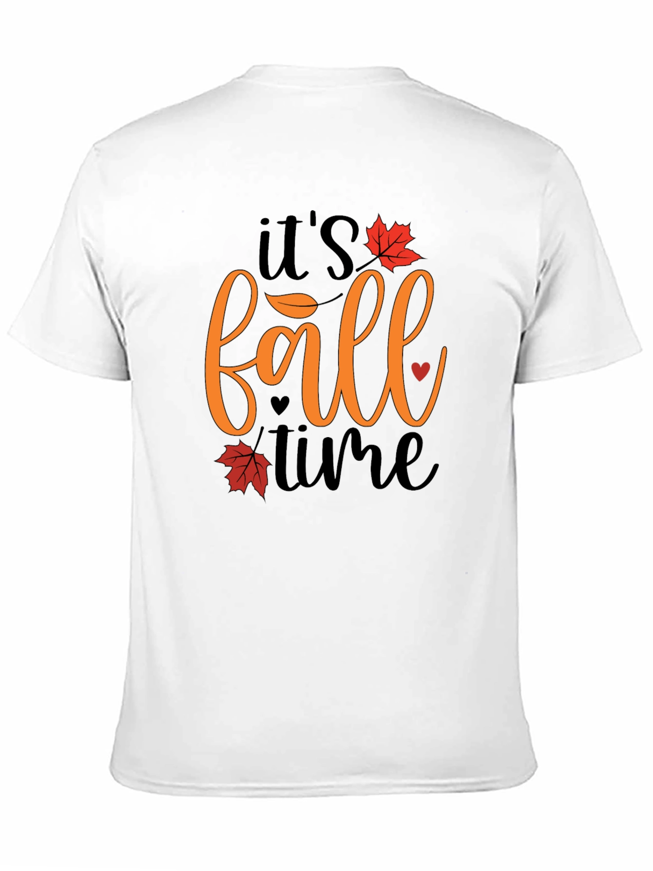 Its Fall Time Graphic Tee - Autumn Season Shirt