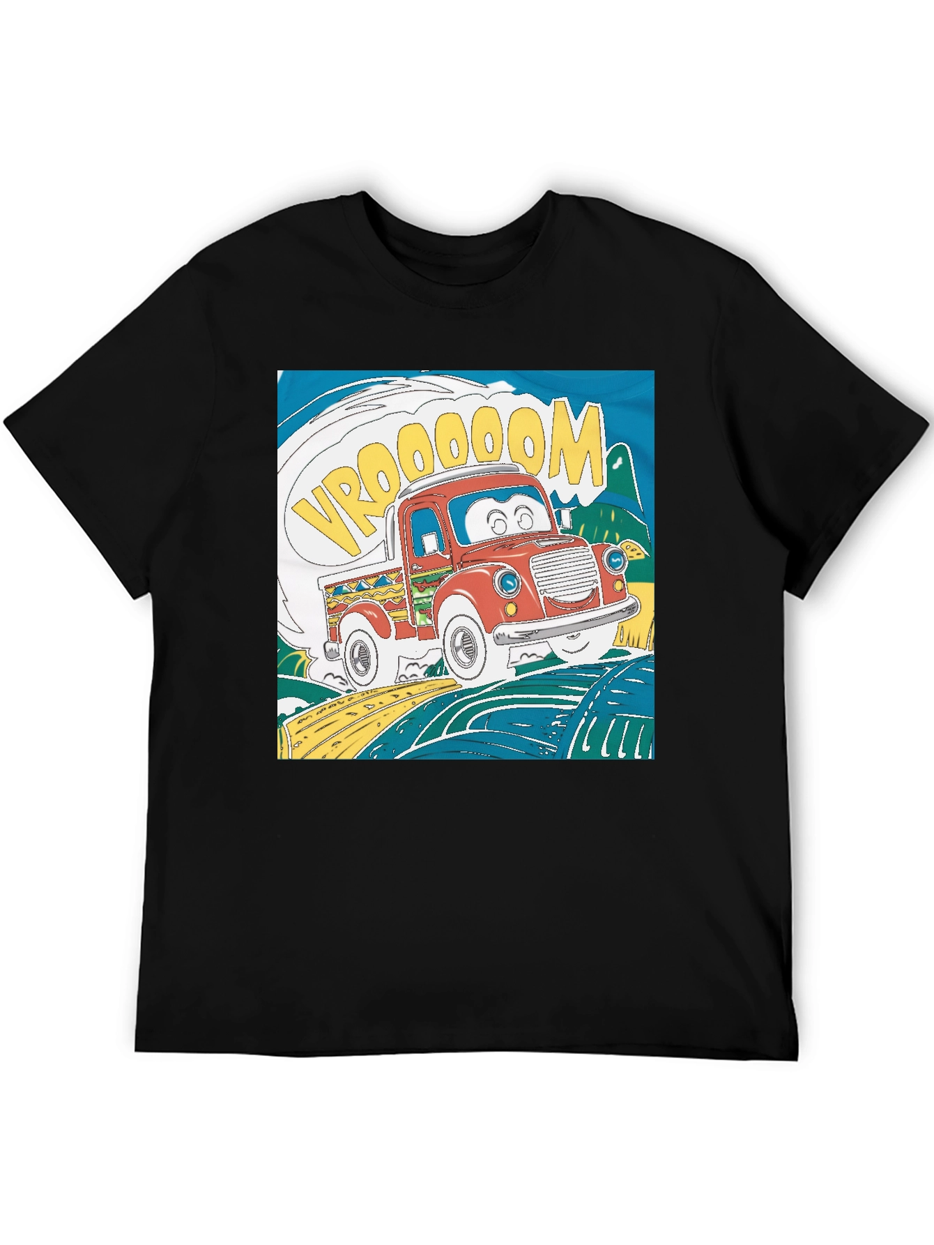 Cartoon Truck Graphic Tee