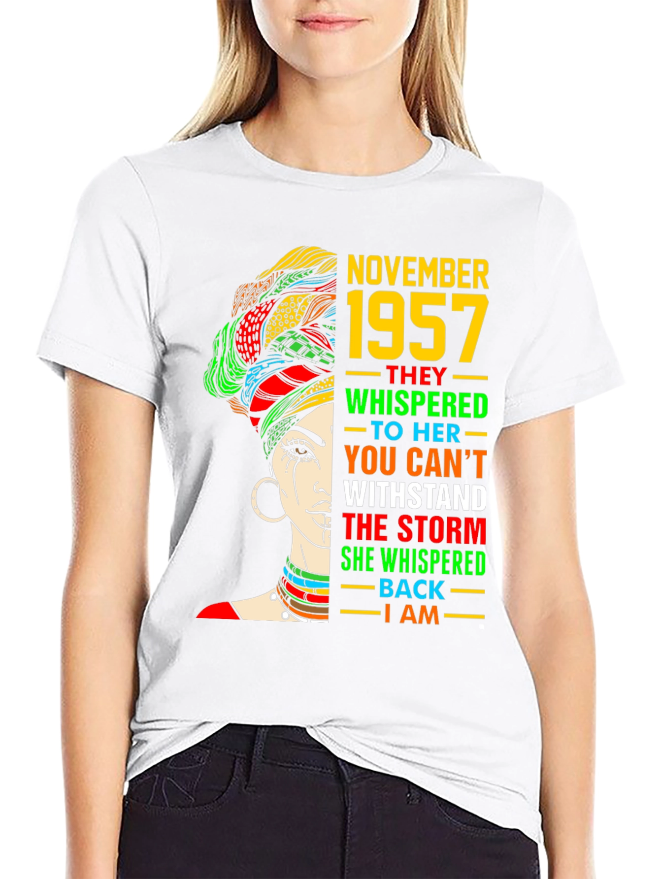 November 1957 I Am The Storm Graphic T-Shirt