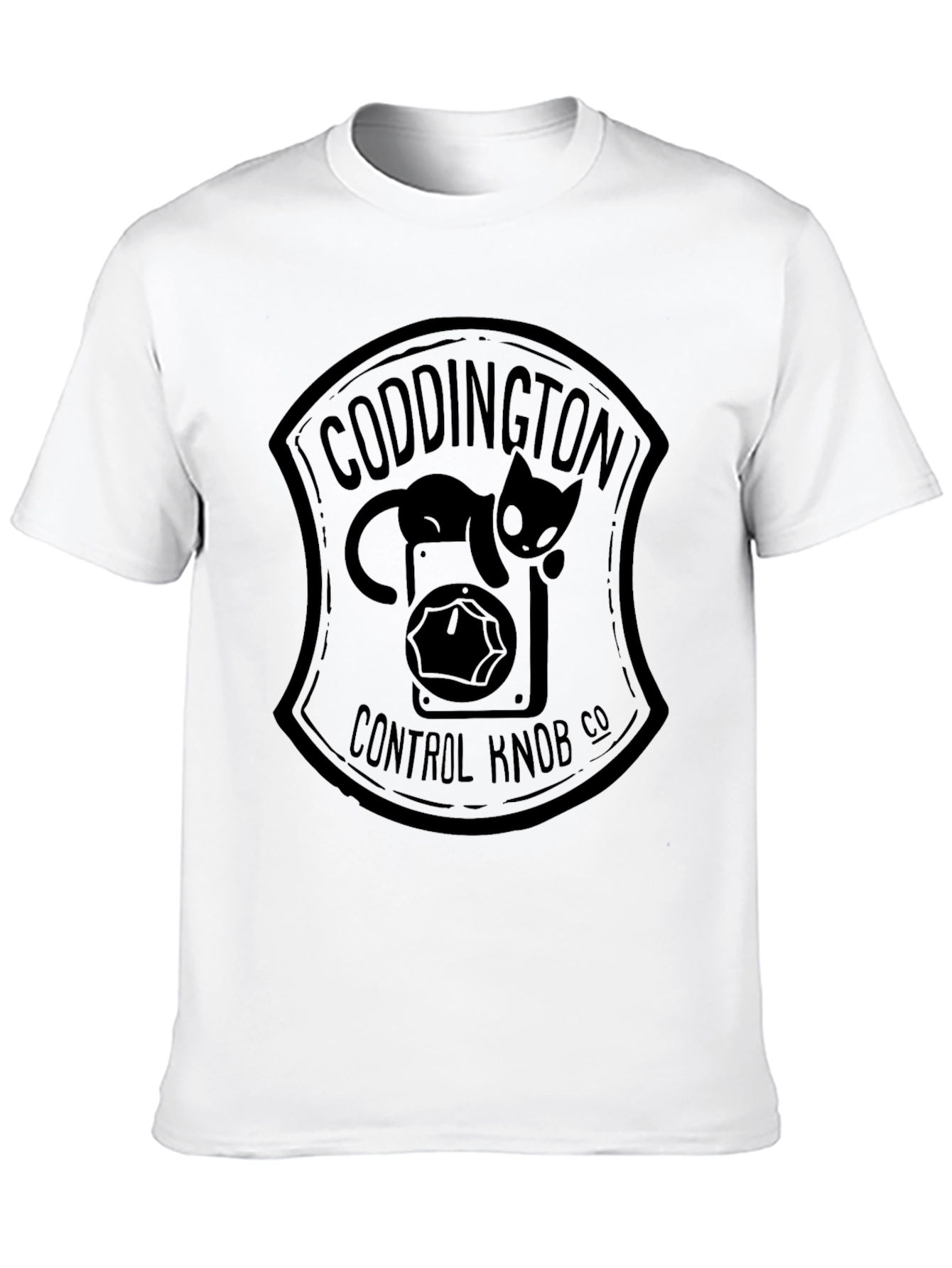 Coddington Control Knob Co. T-Shirt - Cat Design