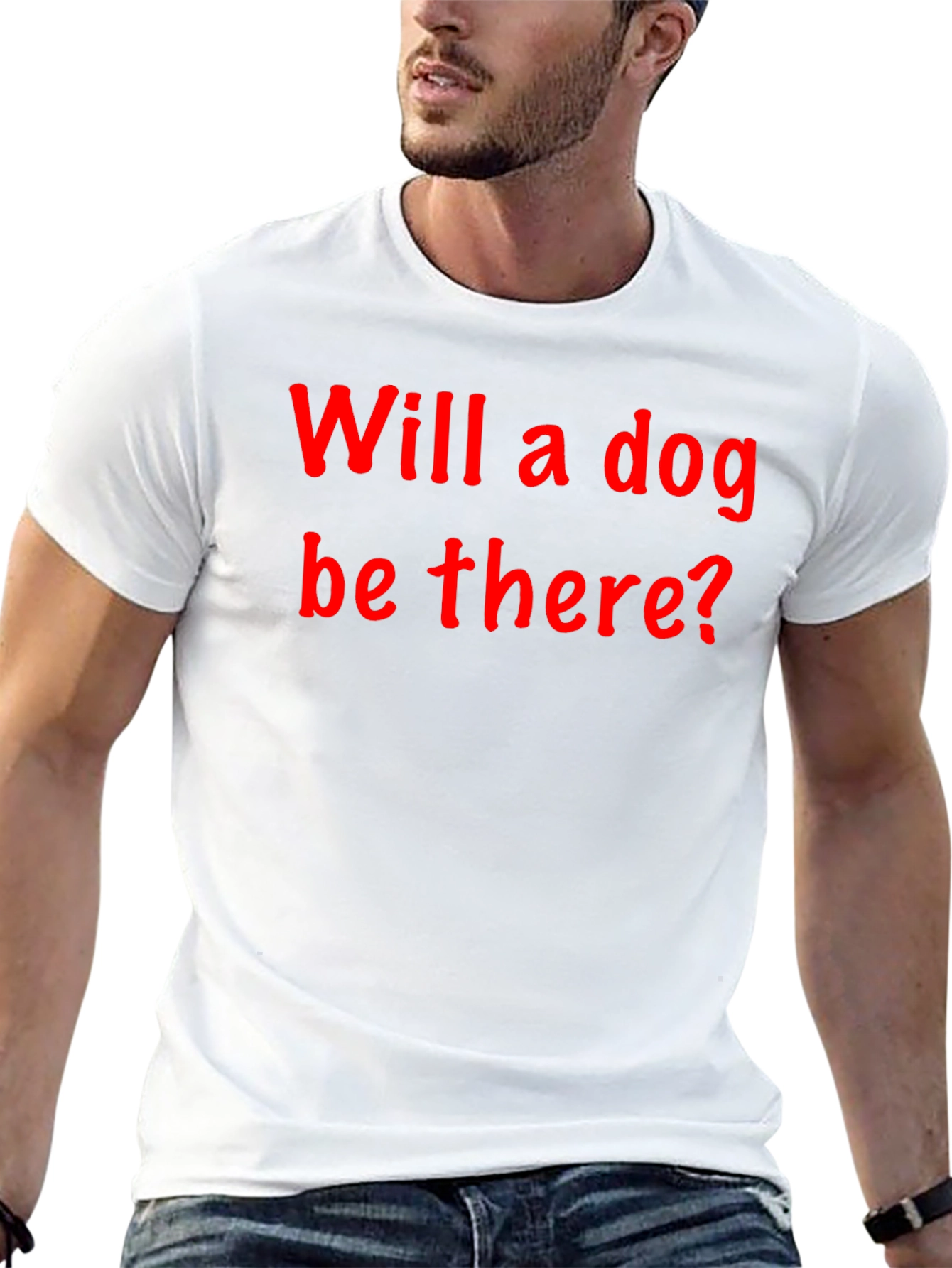 Will a Dog Be There? Graphic Tee