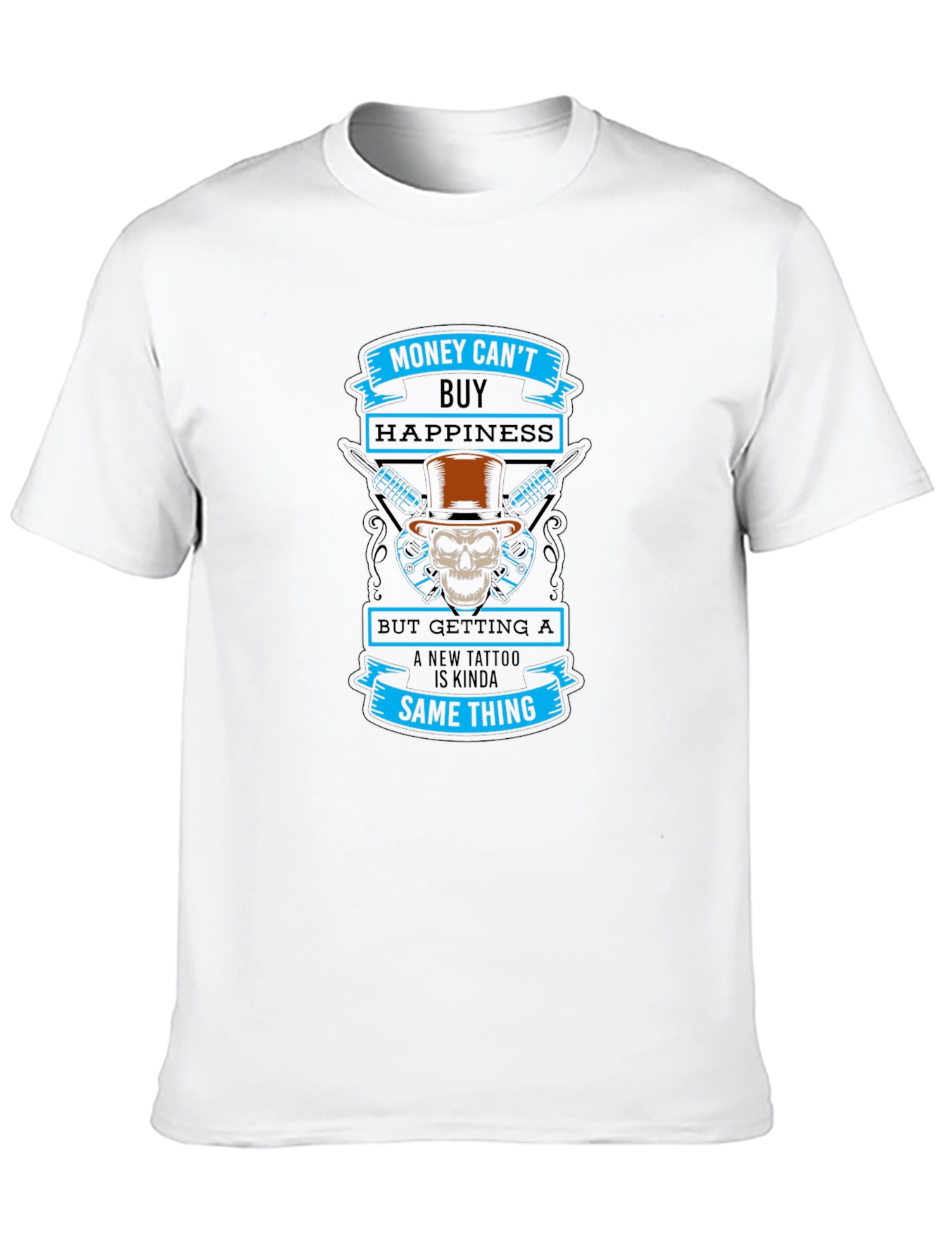 Money Cant Buy Happiness Tattoo T-Shirt