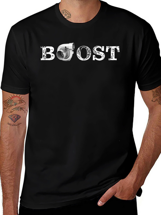 Boost Turbo T-Shirt - Black Graphic Tee