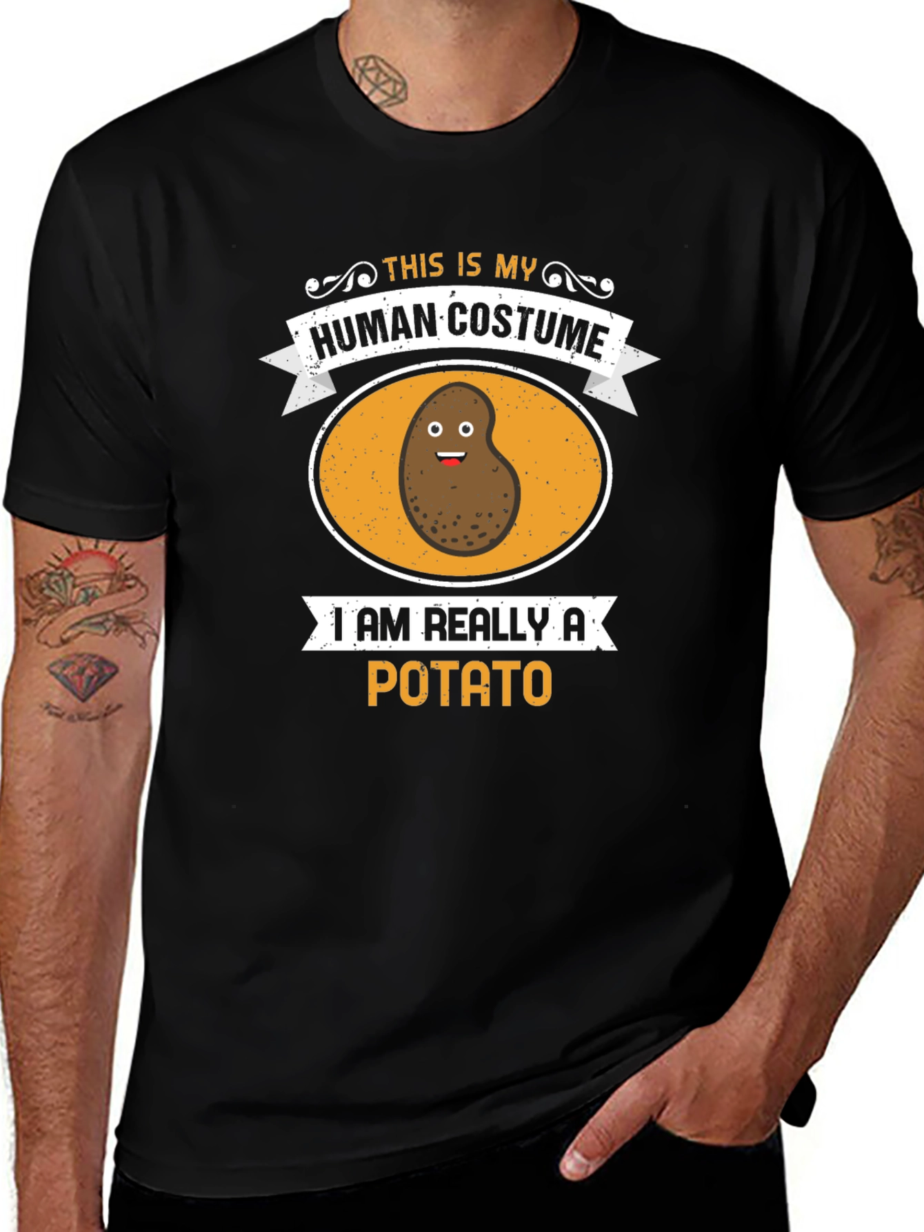 Funny Potato Costume T-Shirt