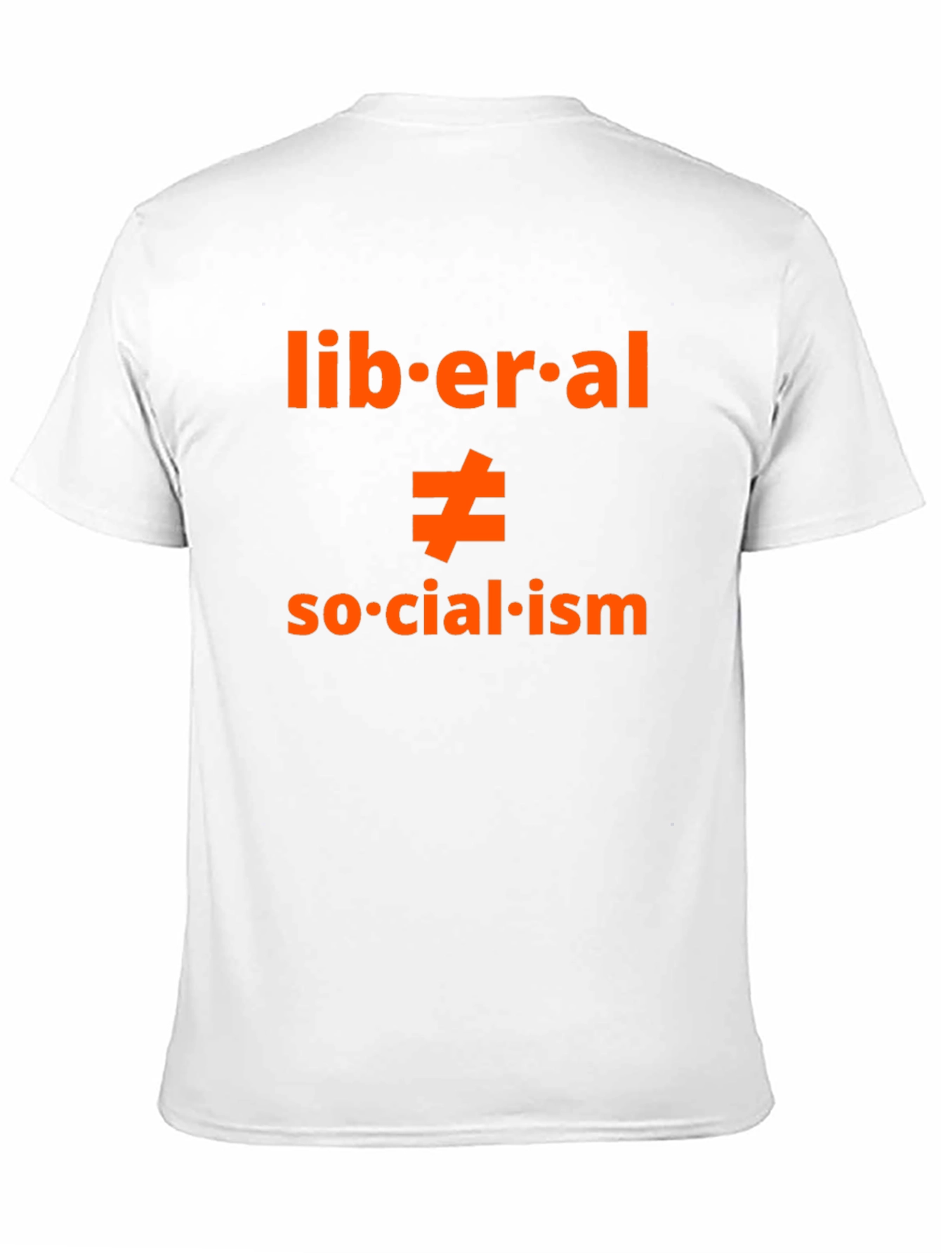 Liberal Not Equal to Socialism T-Shirt