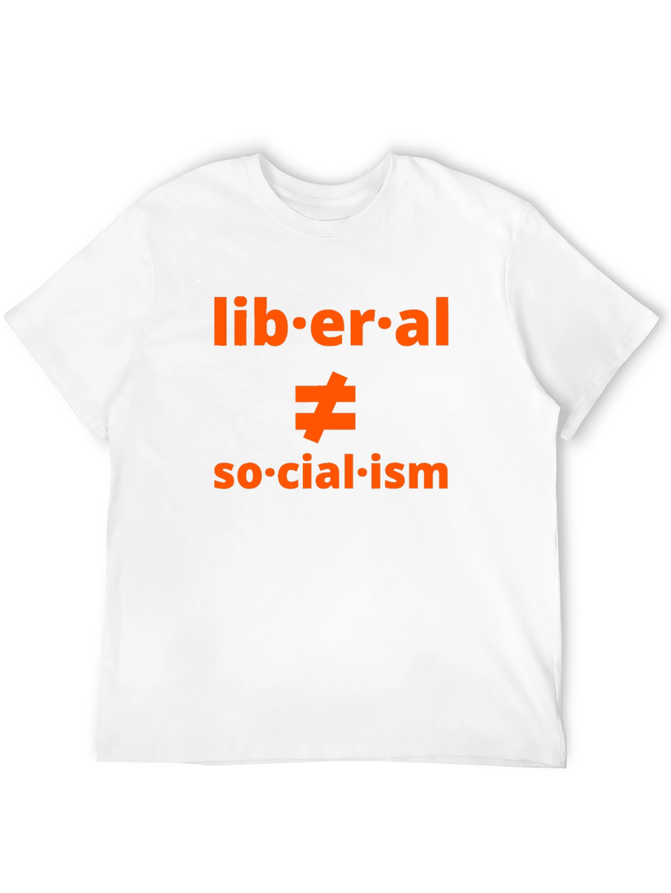 Liberal Not Equal to Socialism T-Shirt