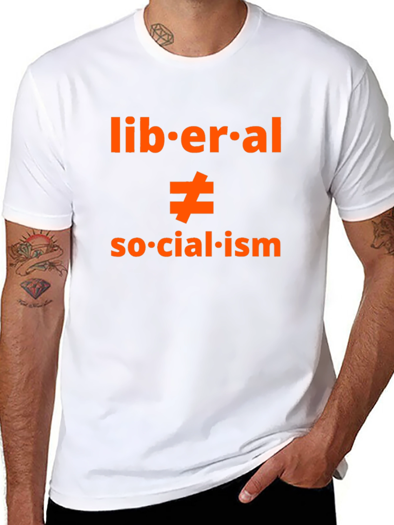 Liberal Not Equal to Socialism T-Shirt