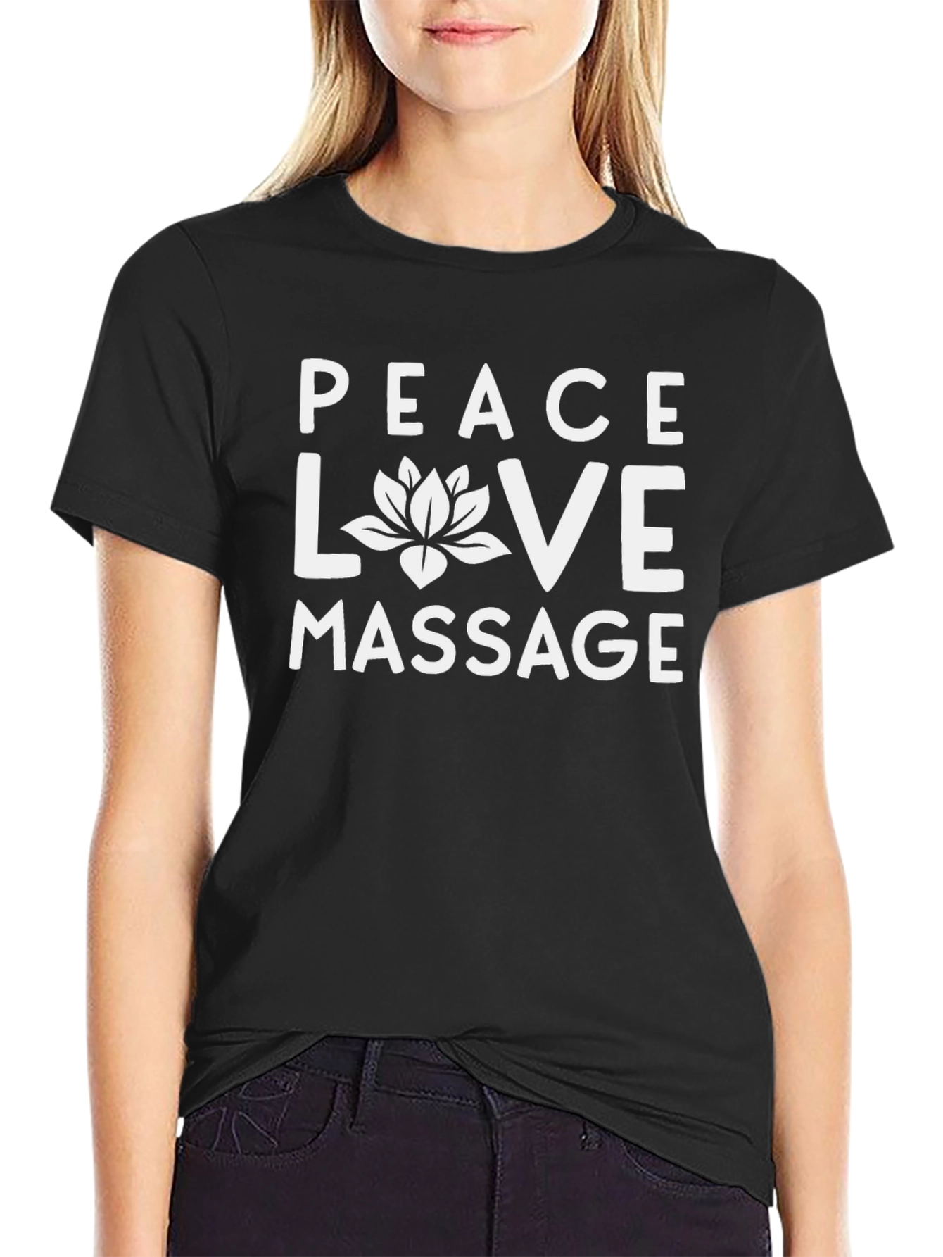 Peace Love Massage T-Shirt