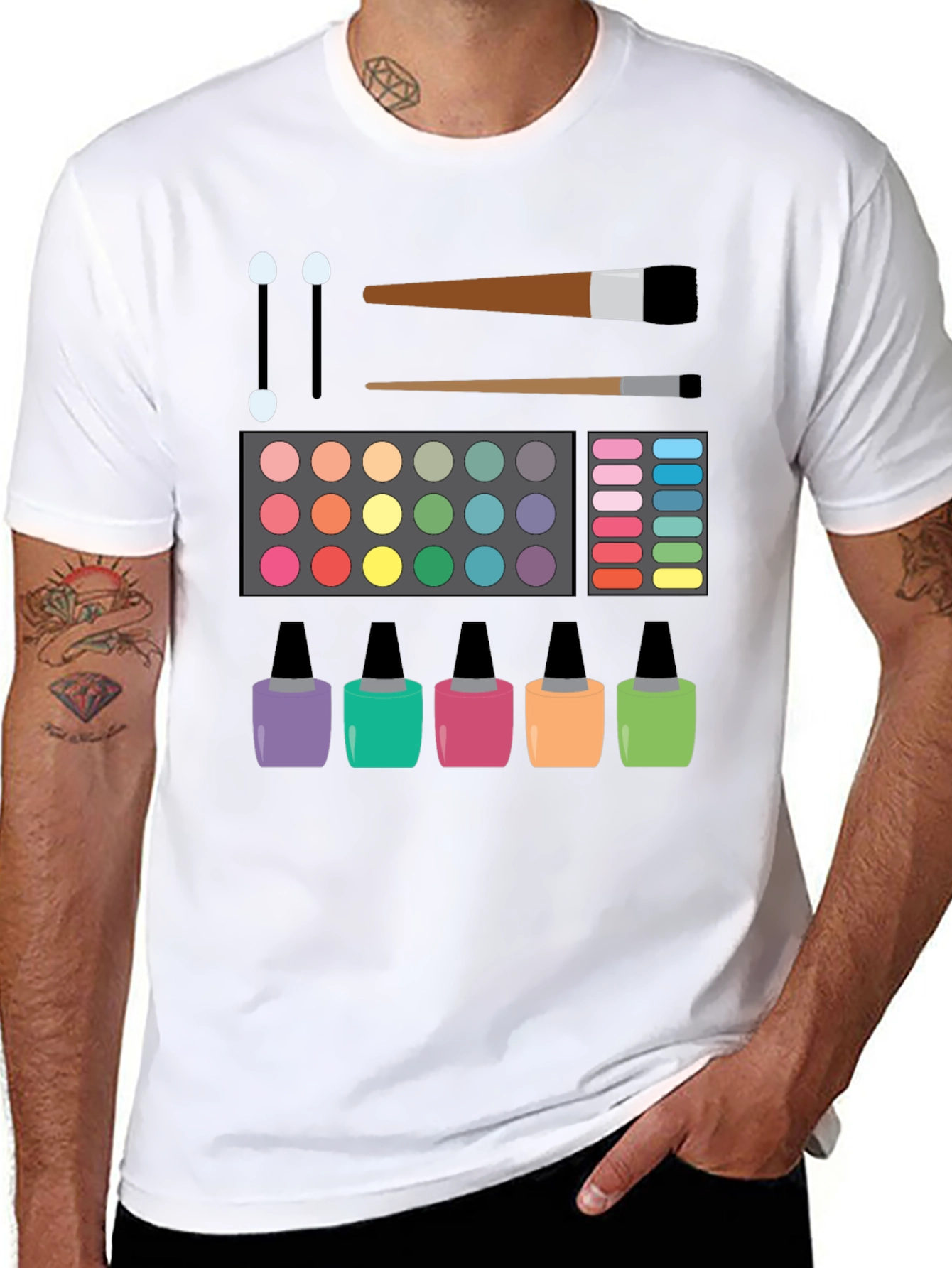 Makeup Artist T-Shirt | Cosmetic Lover Tee