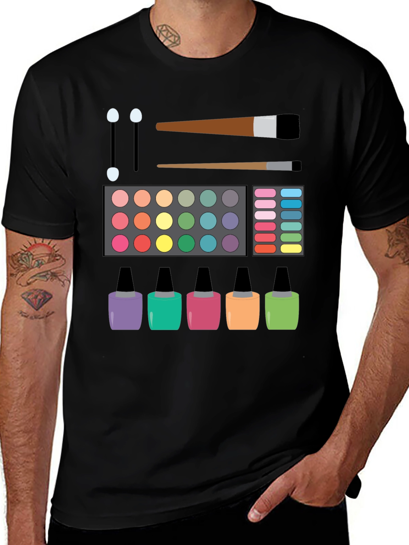 Makeup Artist T-Shirt | Cosmetic Lover Tee