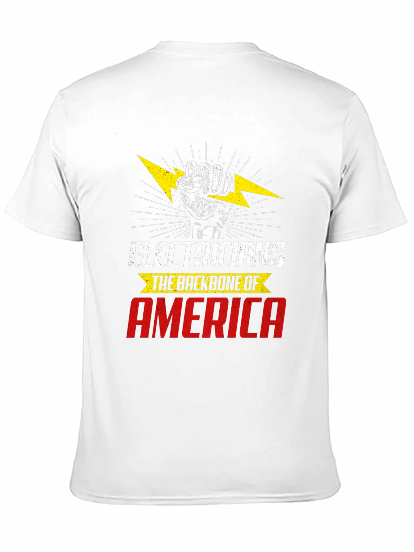 Electrician Backbone America T-Shirt