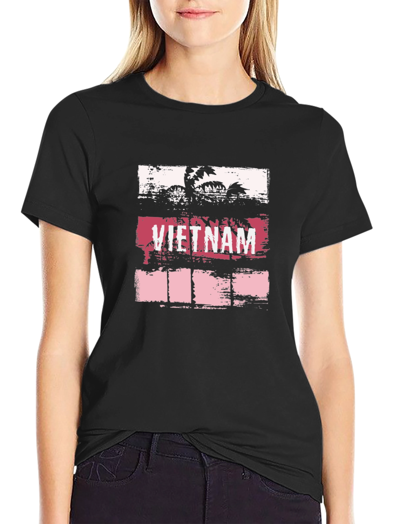 Vietnam Palms T-Shirt - Retro Travel Tee