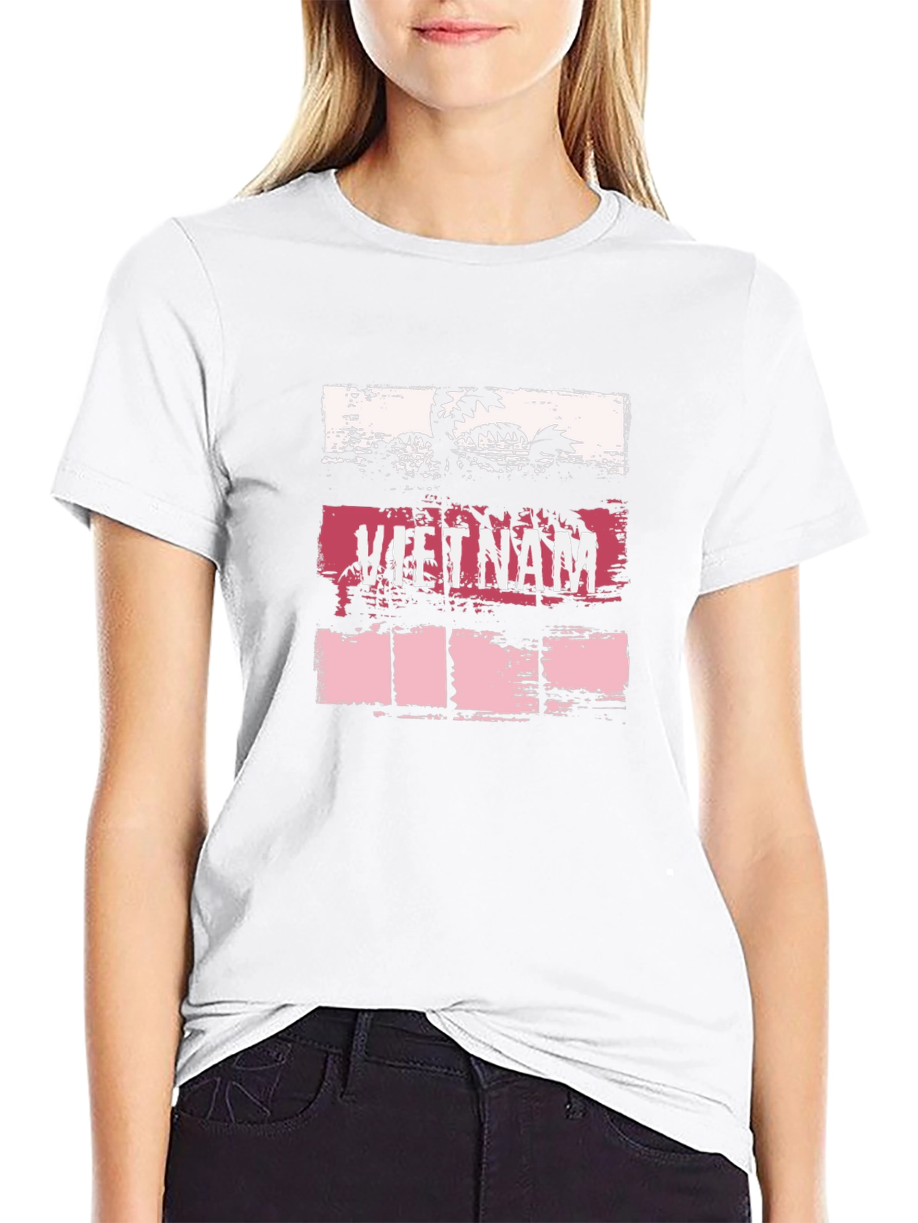 Vietnam Palms T-Shirt - Retro Travel Tee