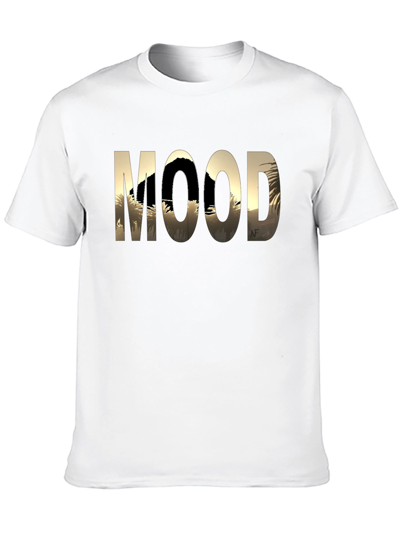 Mood Graphic Tee - Black Cotton Comfort