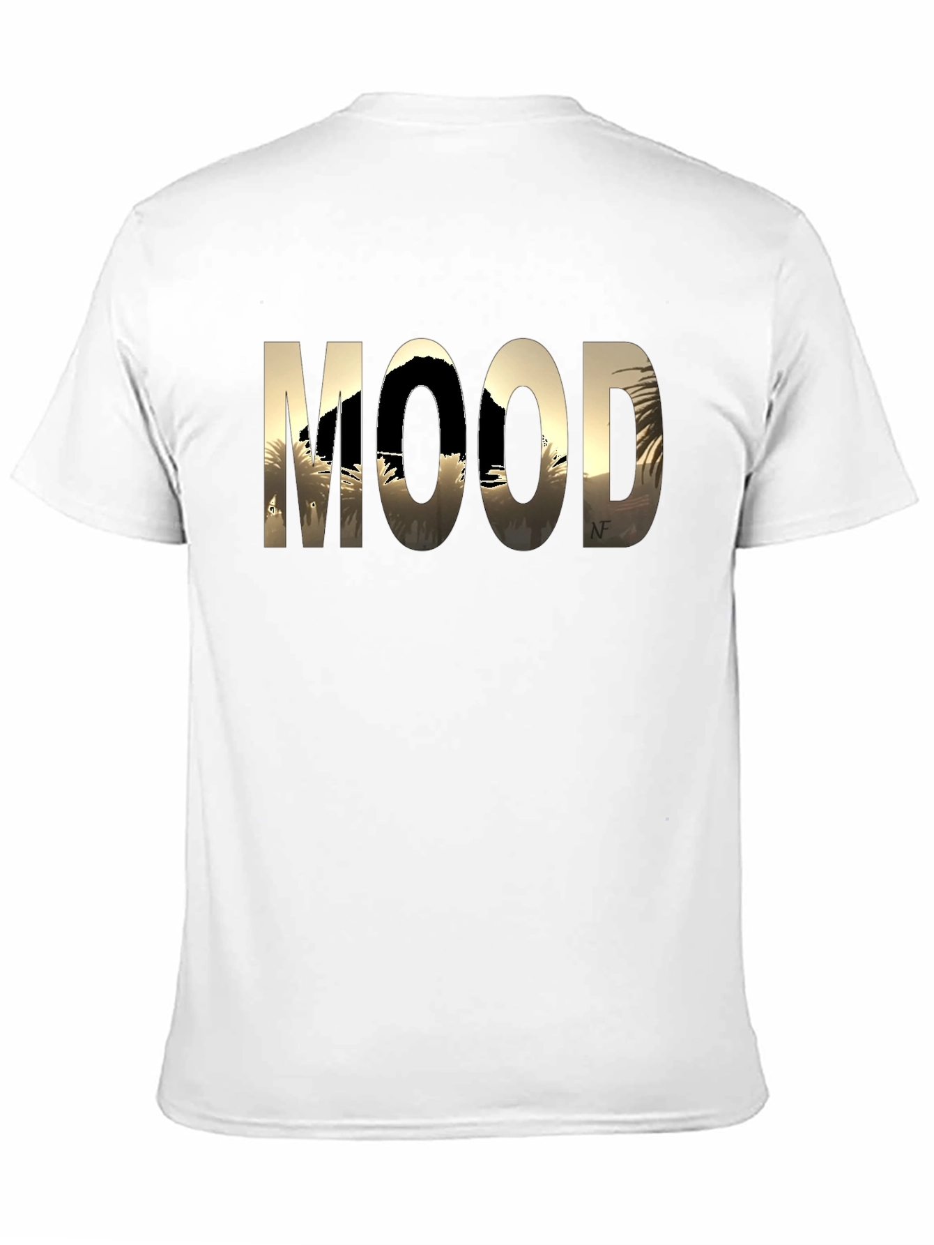 Mood Graphic Tee - Black Cotton Comfort