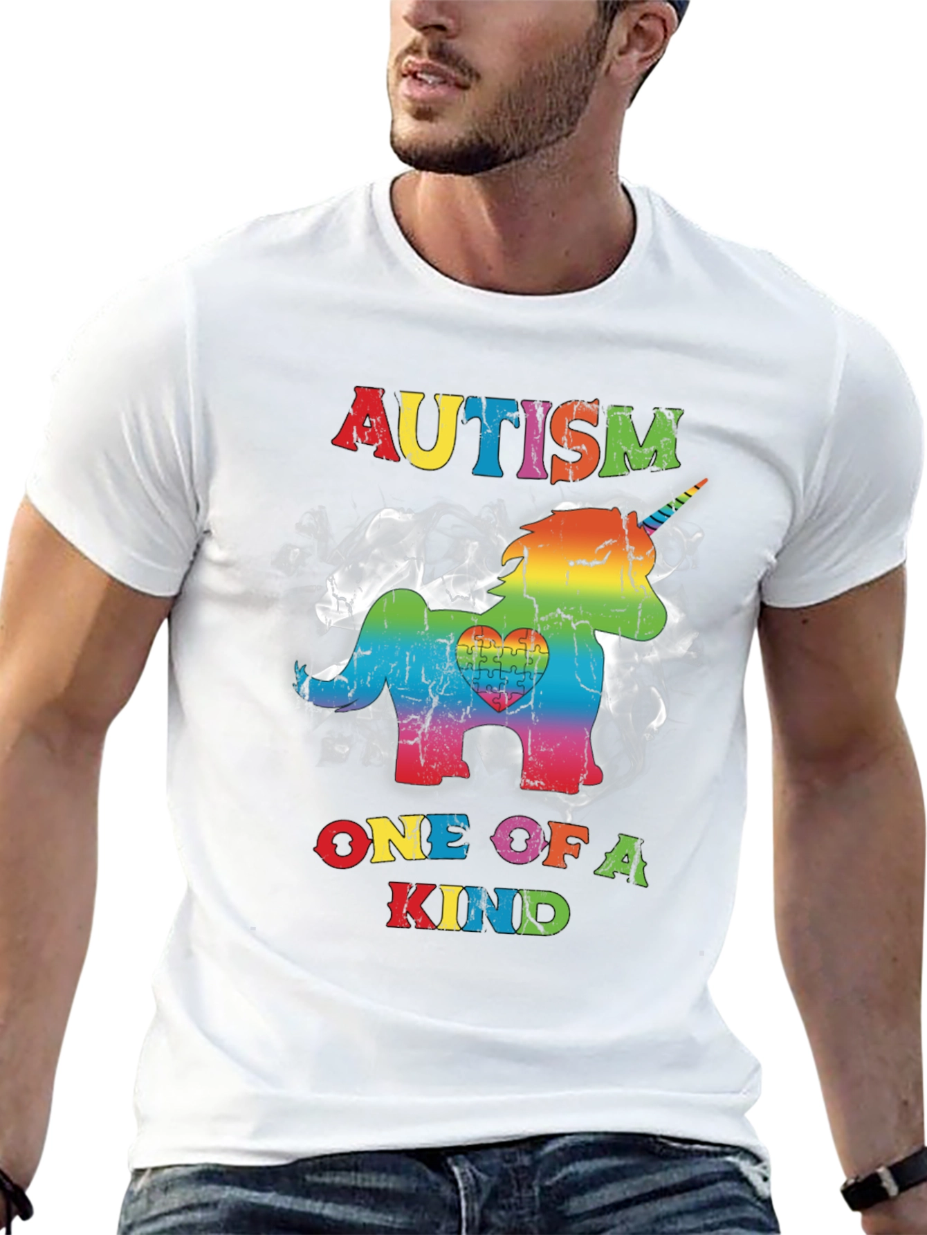 Autism Awareness Unicorn T-Shirt