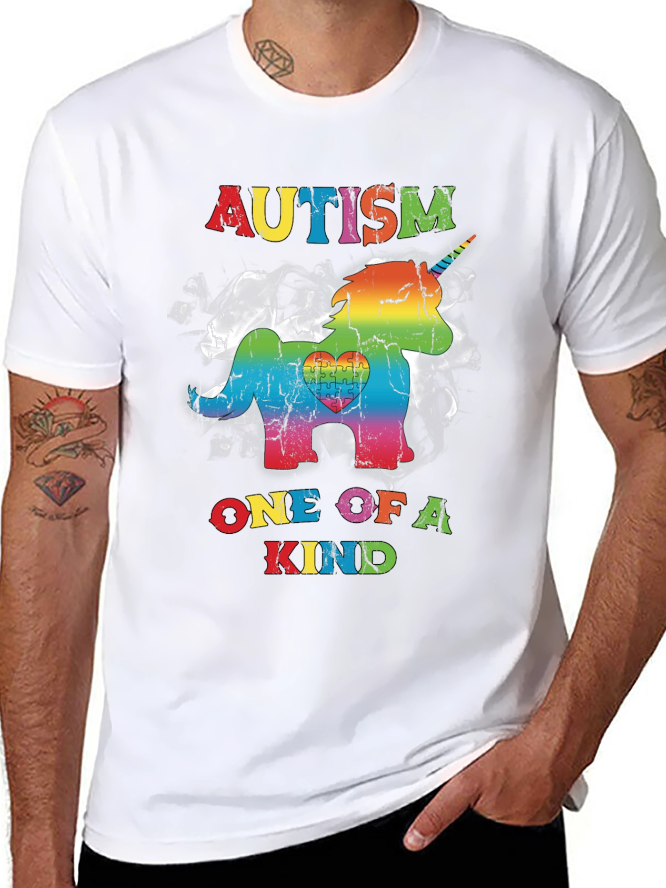 Autism Awareness Unicorn T-Shirt