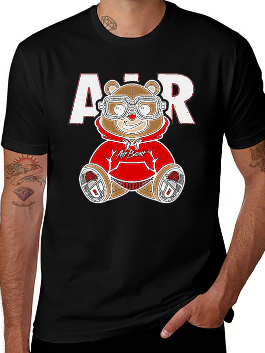 Air Bear Graphic T-Shirt - Unique Design Comfortable Fit