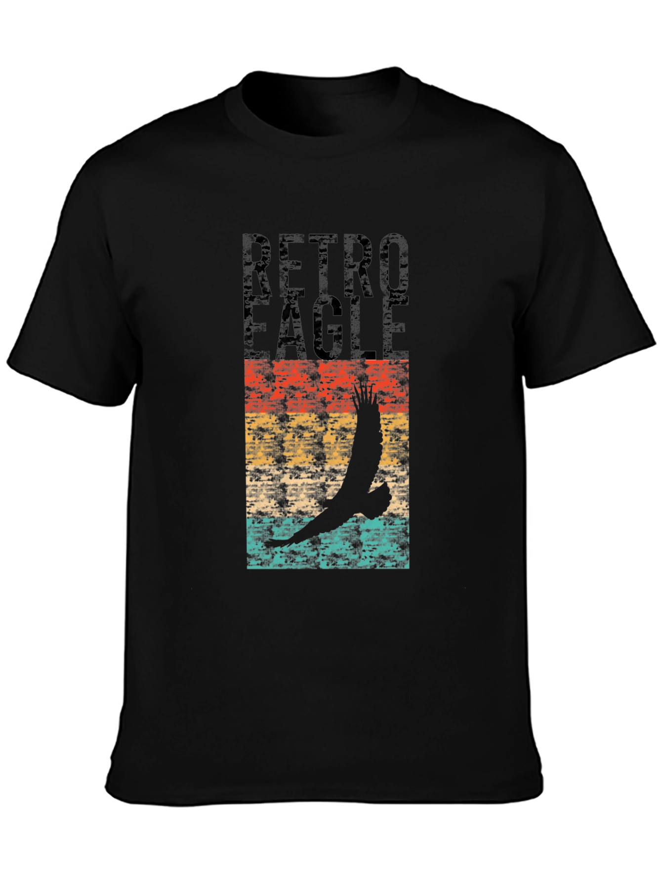 Retro Eagle Graphic T-Shirt