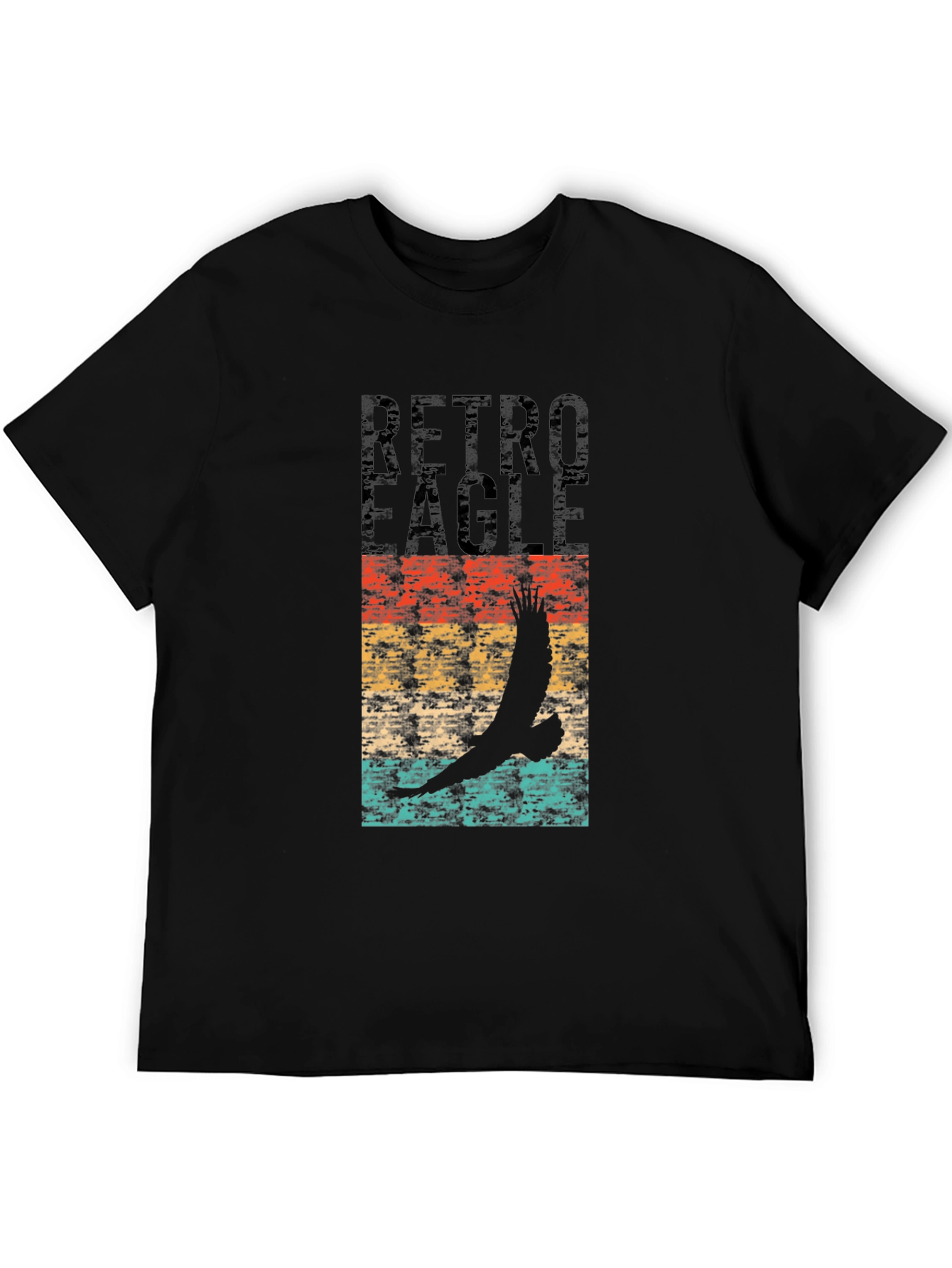 Retro Eagle Graphic T-Shirt