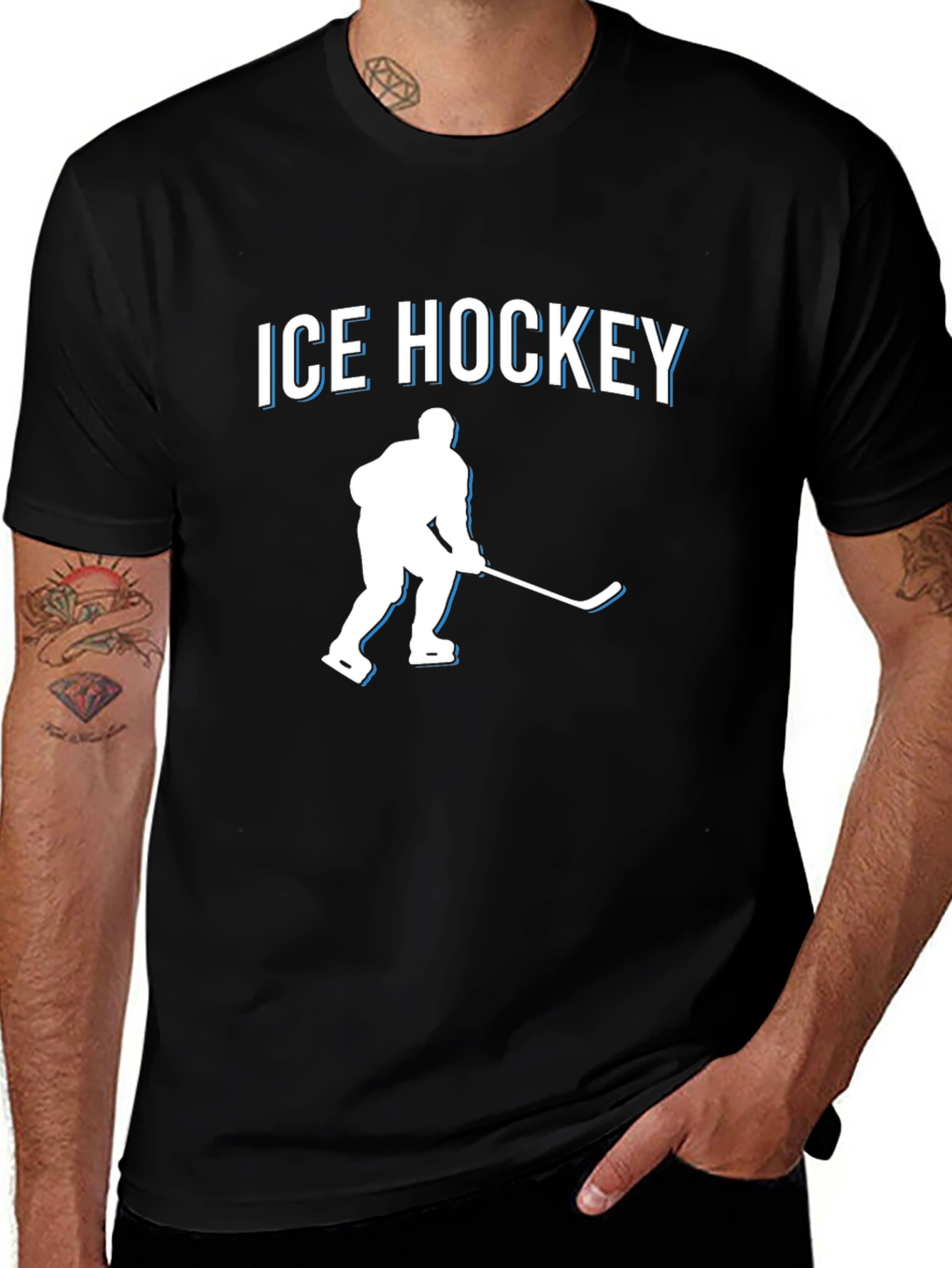 Ice Hockey Graphic Tee