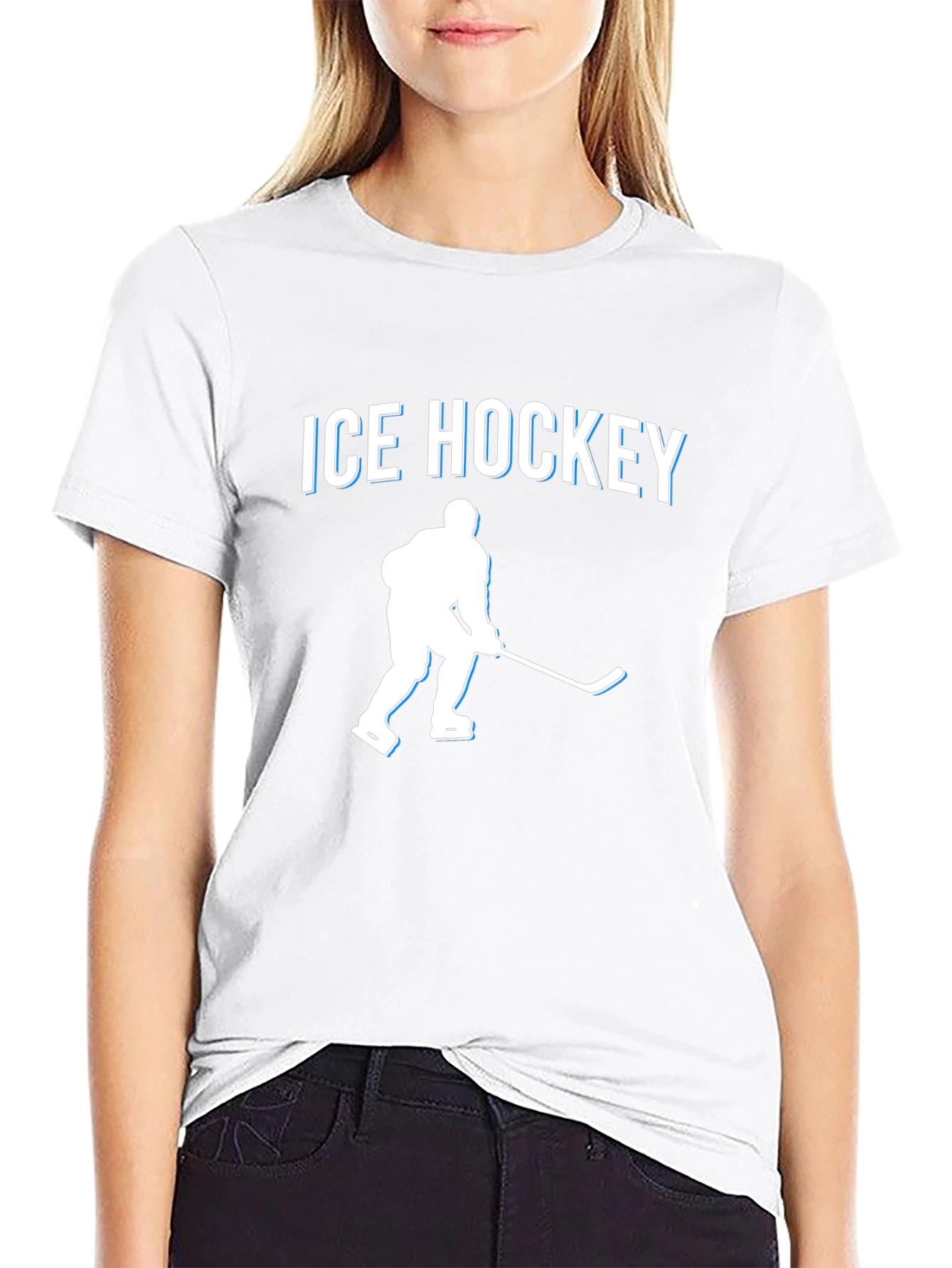Ice Hockey Graphic Tee