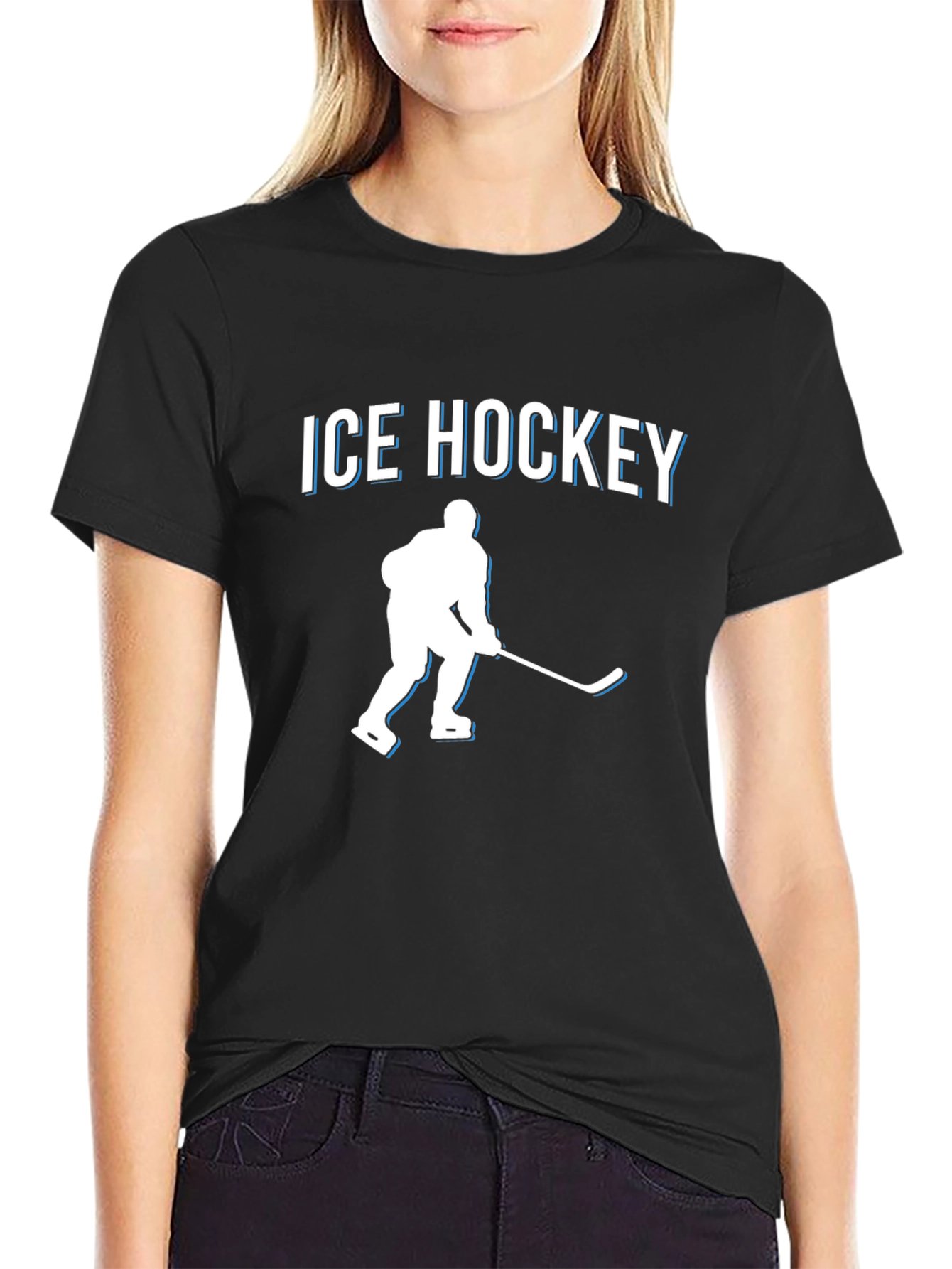 Ice Hockey Graphic Tee