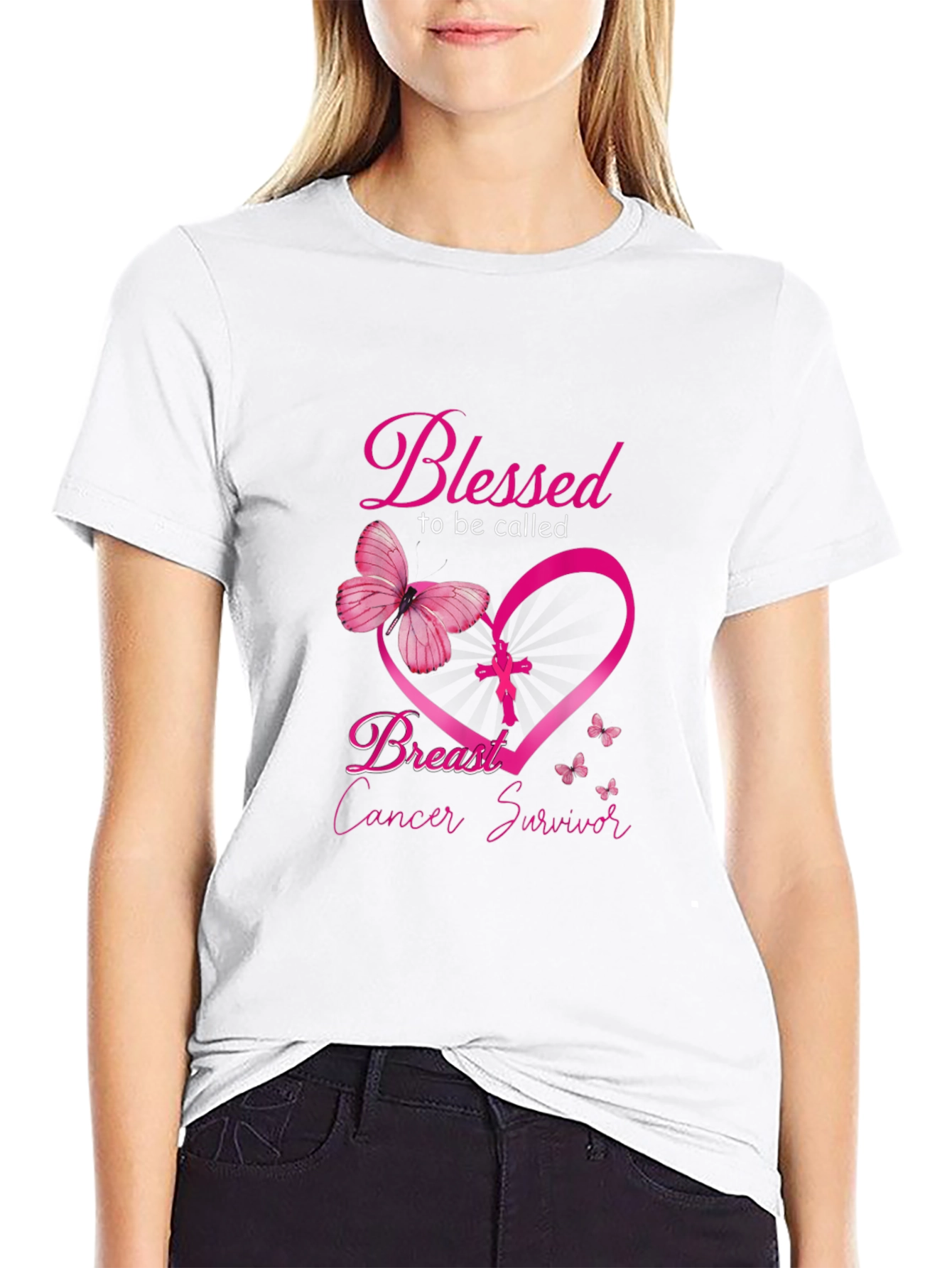Blessed Breast Cancer Survivor T-Shirt