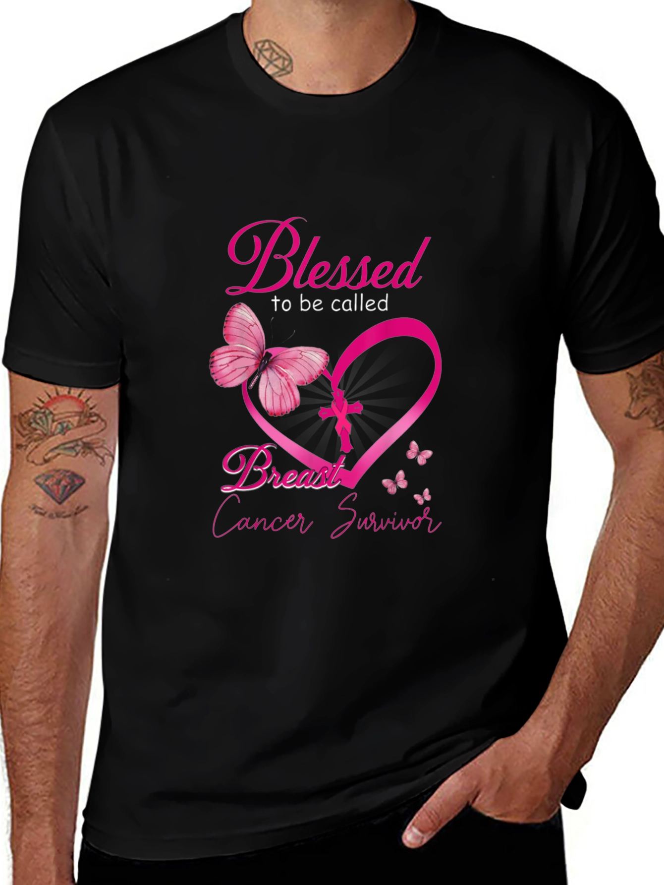 Blessed Breast Cancer Survivor T-Shirt