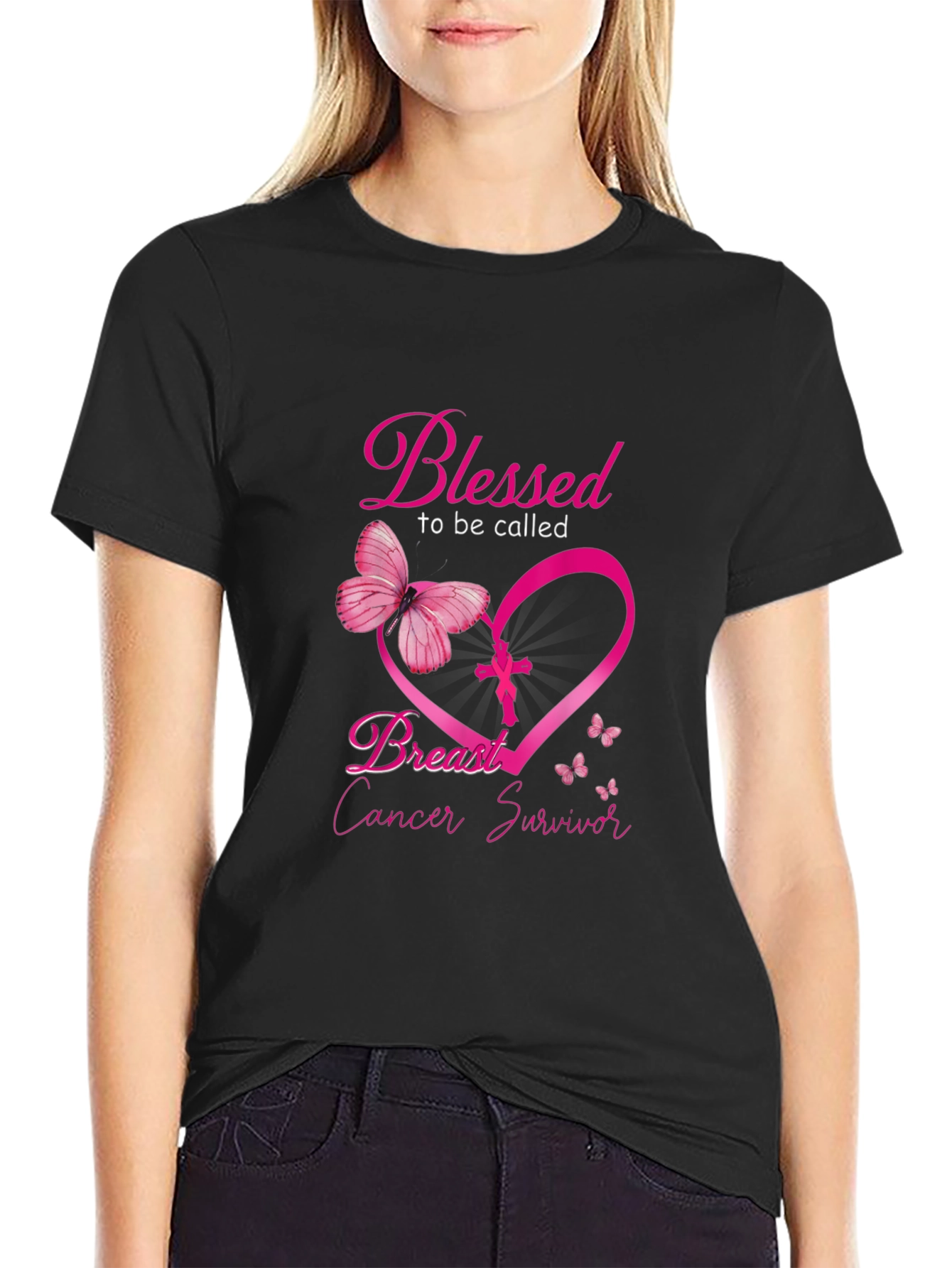 Blessed Breast Cancer Survivor T-Shirt