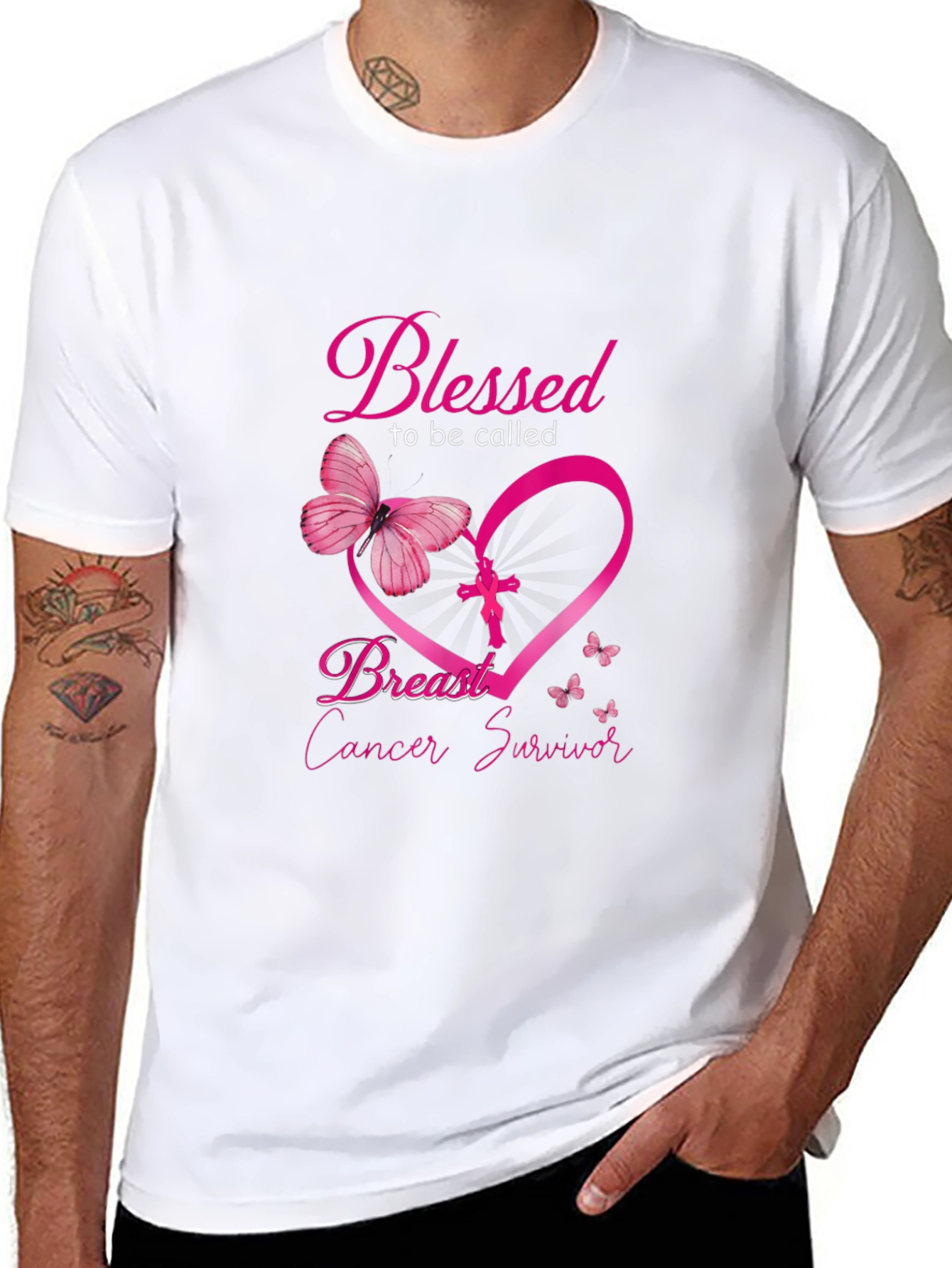 Blessed Breast Cancer Survivor T-Shirt