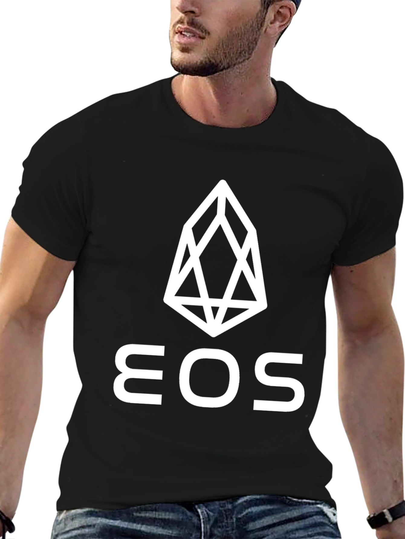 EOS Crypto Black T-Shirt