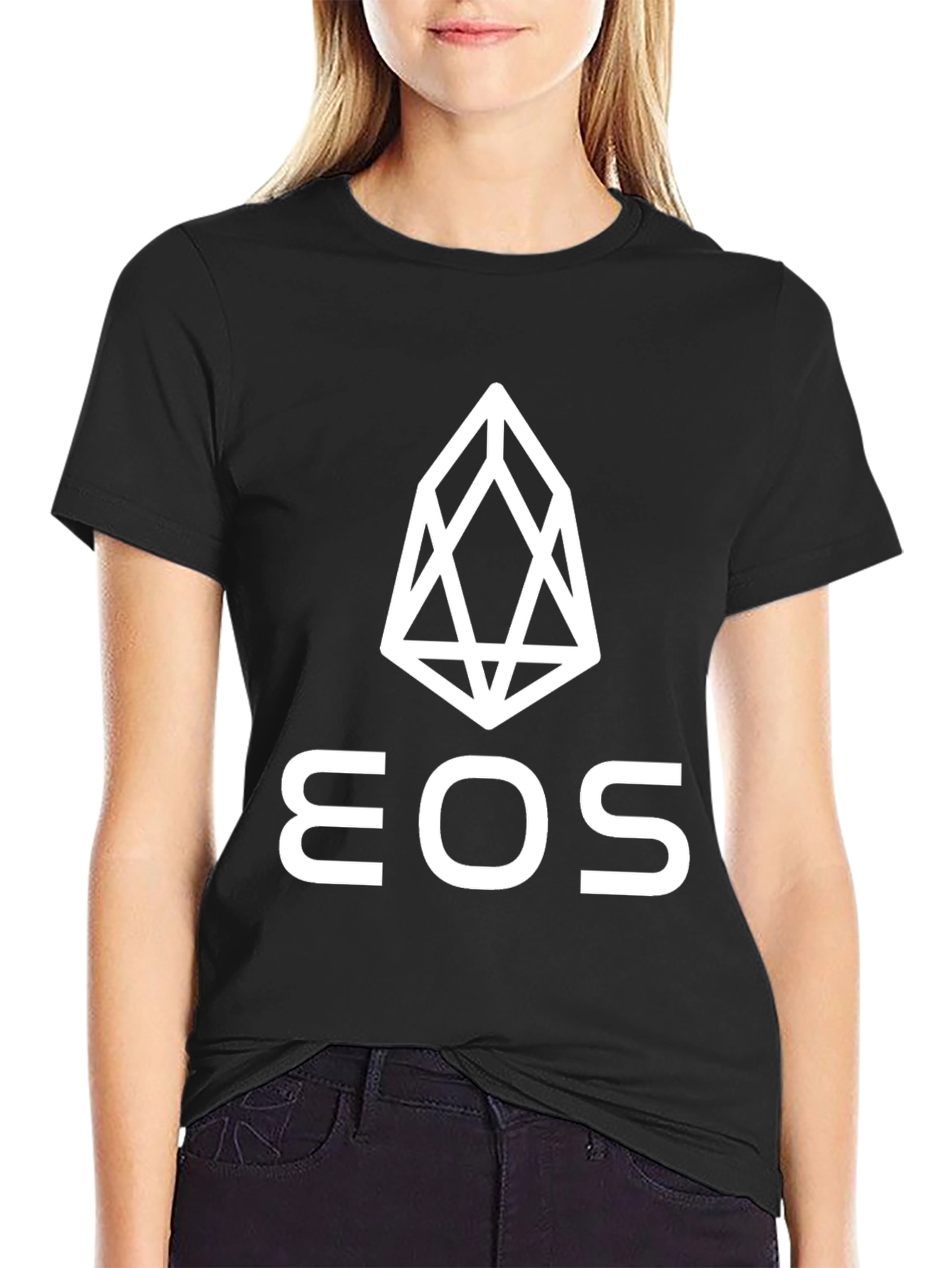 EOS Crypto Black T-Shirt