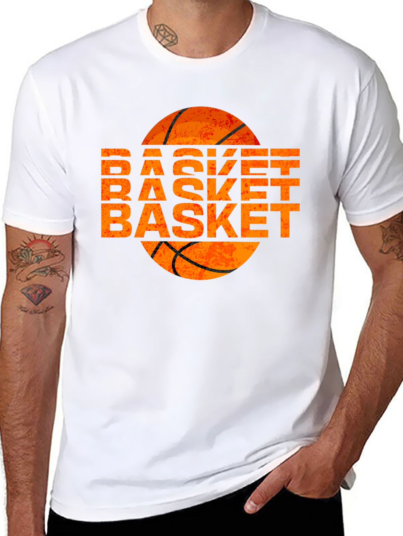 Basketball Graphic T-Shirt