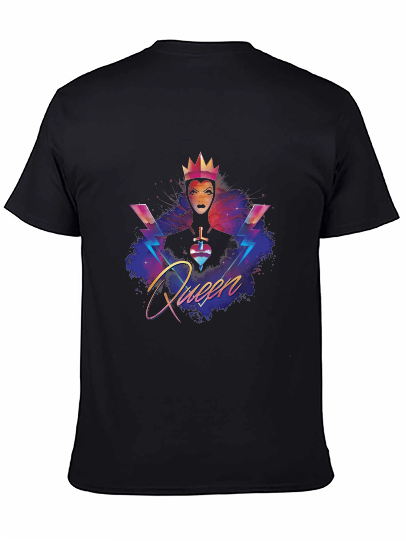 Evil Queen Graphic Tee - Snow White Villain Shirt