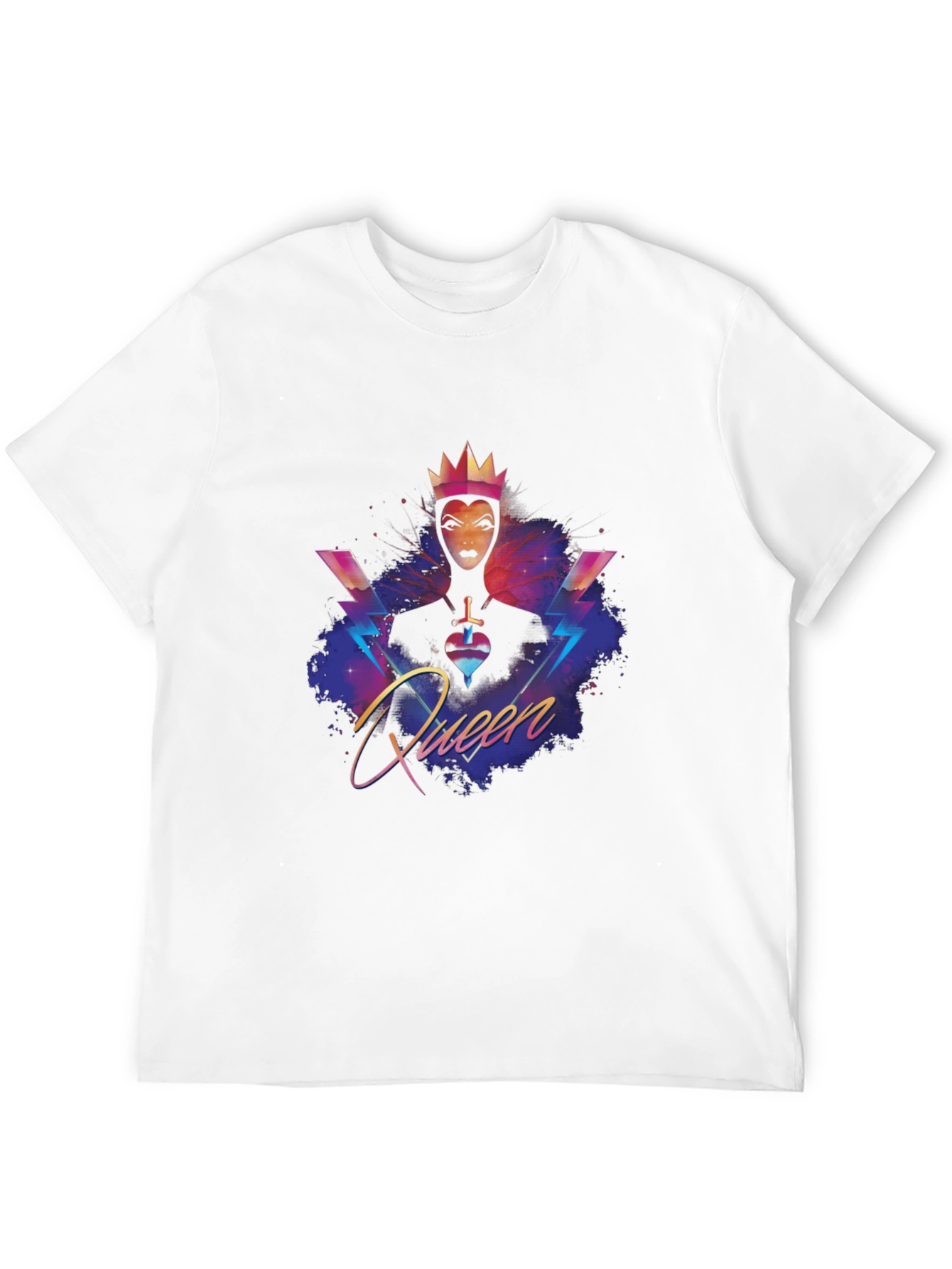 Evil Queen Graphic Tee - Snow White Villain Shirt