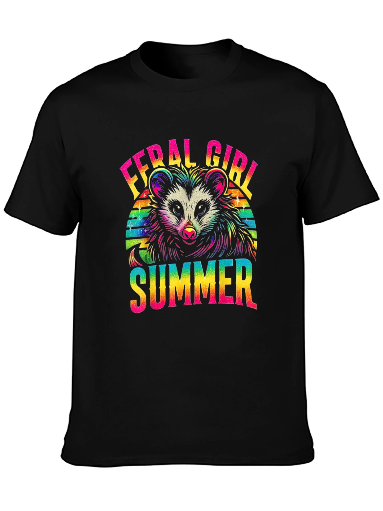 Feral Girl Summer Graphic Tee