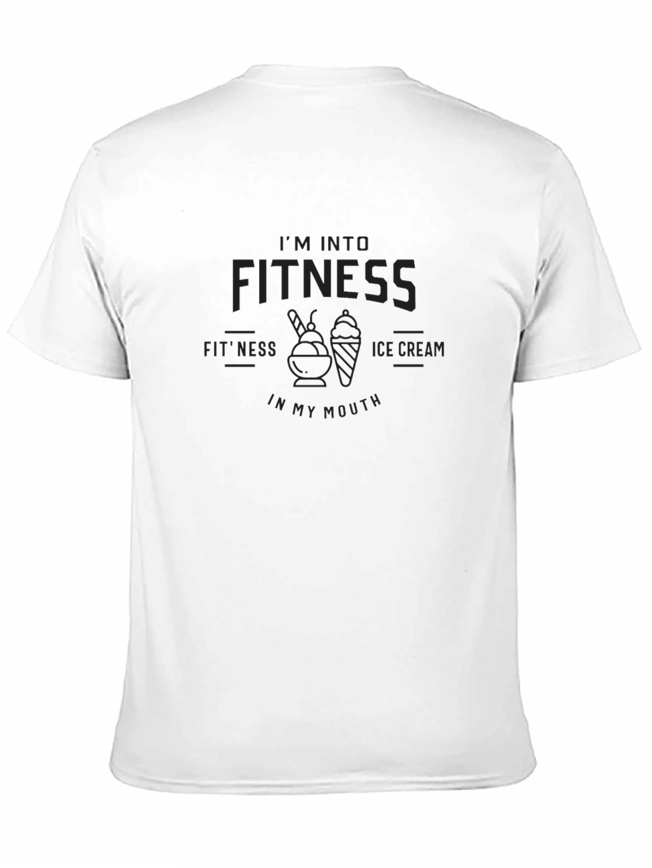 Fitness Ice Cream T-Shirt