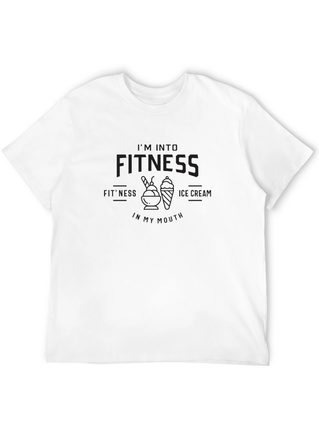 Fitness Ice Cream T-Shirt