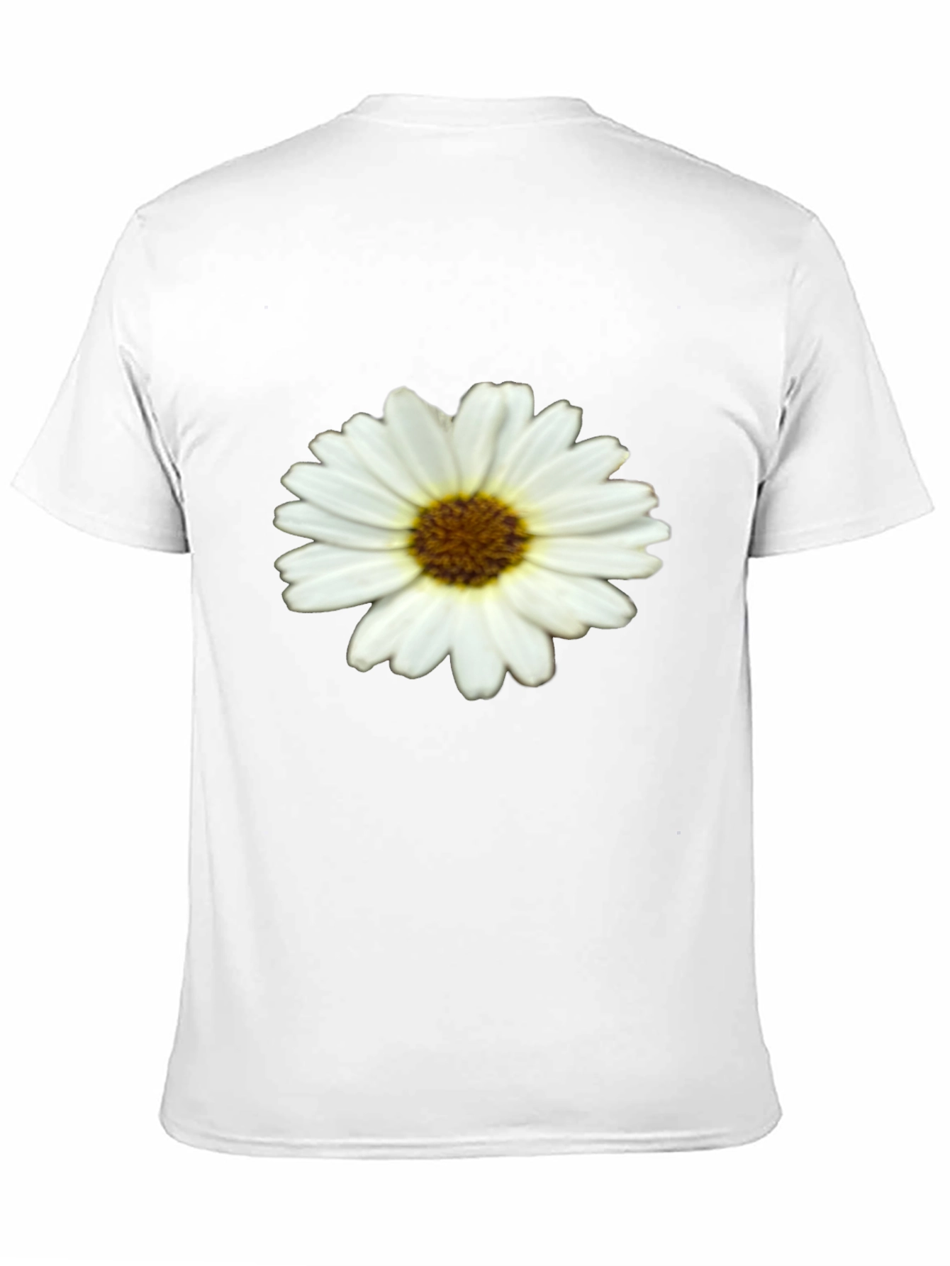Daisy Graphic Print Black T-Shirt