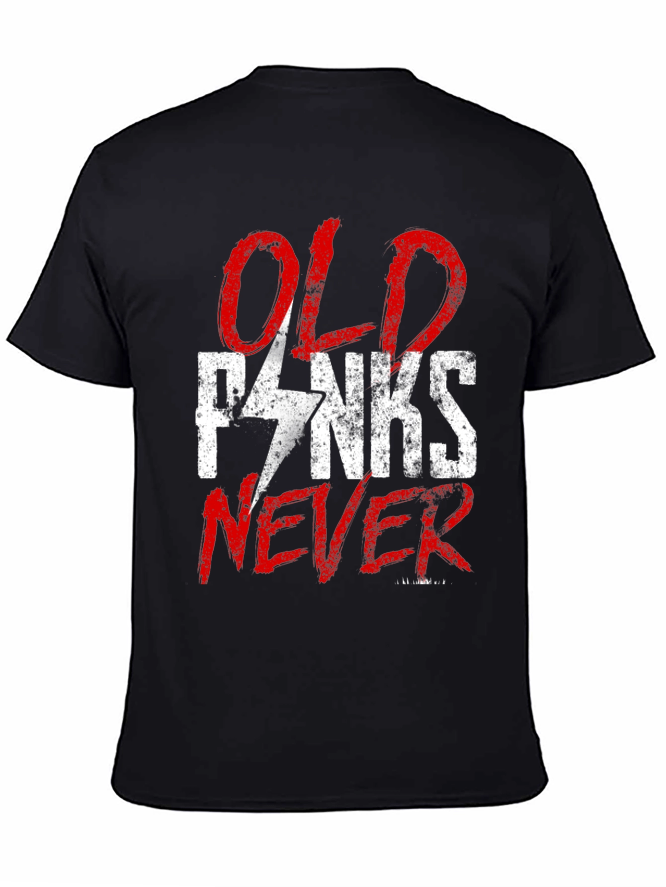 Old Punks Never Die Graphic T-Shirt