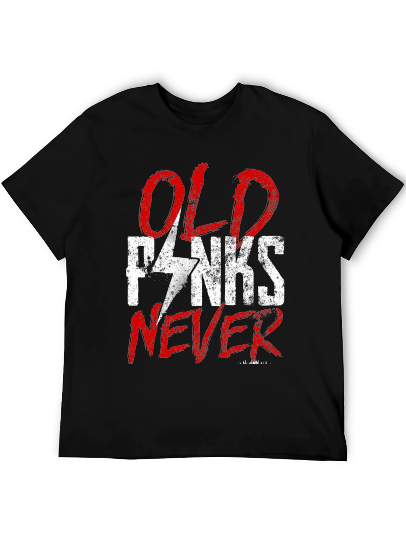 Old Punks Never Die Graphic T-Shirt